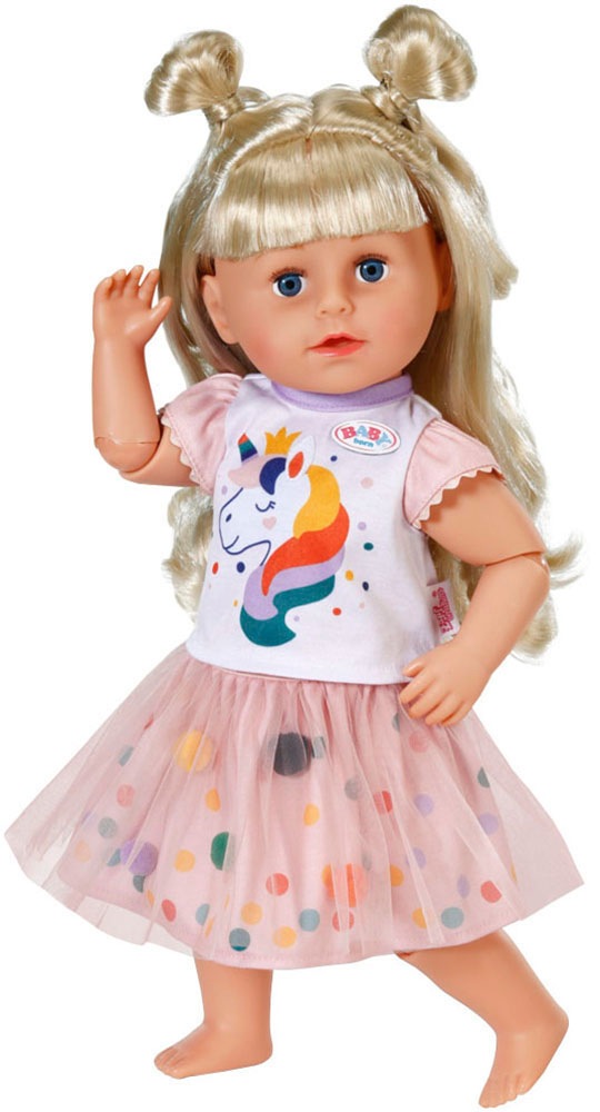 Baby Born Puppenkleidung »Einhornkleid mit Tutu, 43 cm«, mit Kleiderbügel