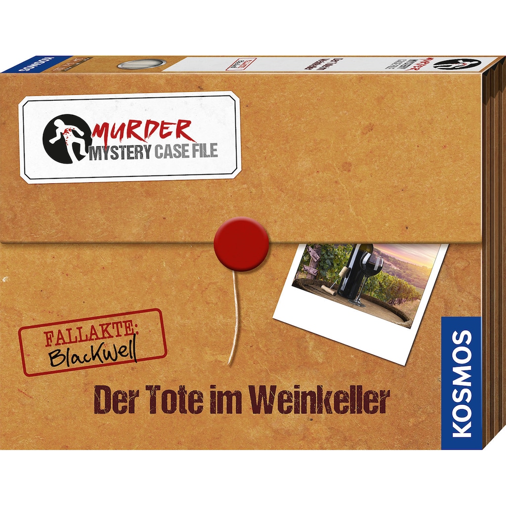 Kosmos Spiel »Murder Mystery Case File - Der Tote im Weinkeller«