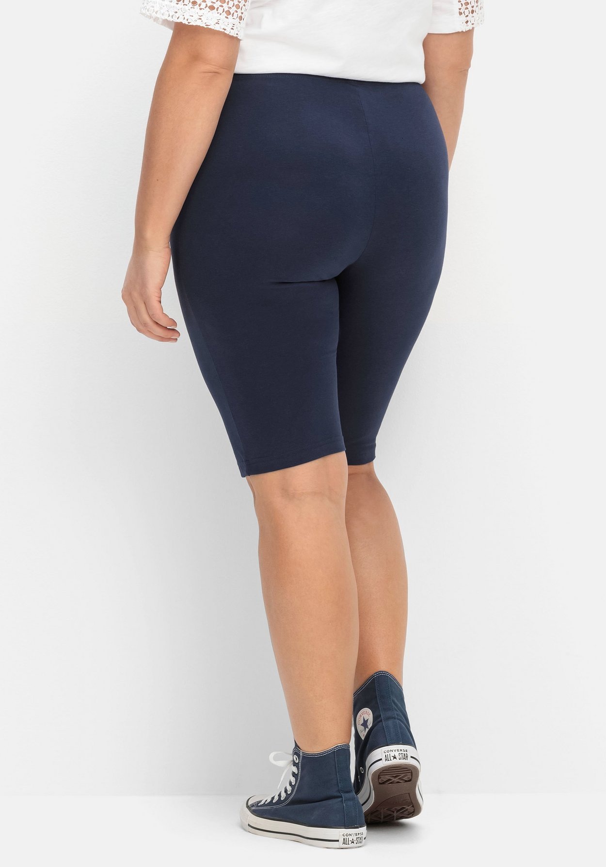 Sheego Radlerhose »Radlerhose mit hohem Baumwollanteil«