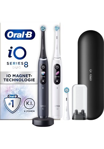 Oral B Elektrische Zahnbürste »iO 8«, 3 St. Aufsteckbürsten, 6 Putzmodi kaufen