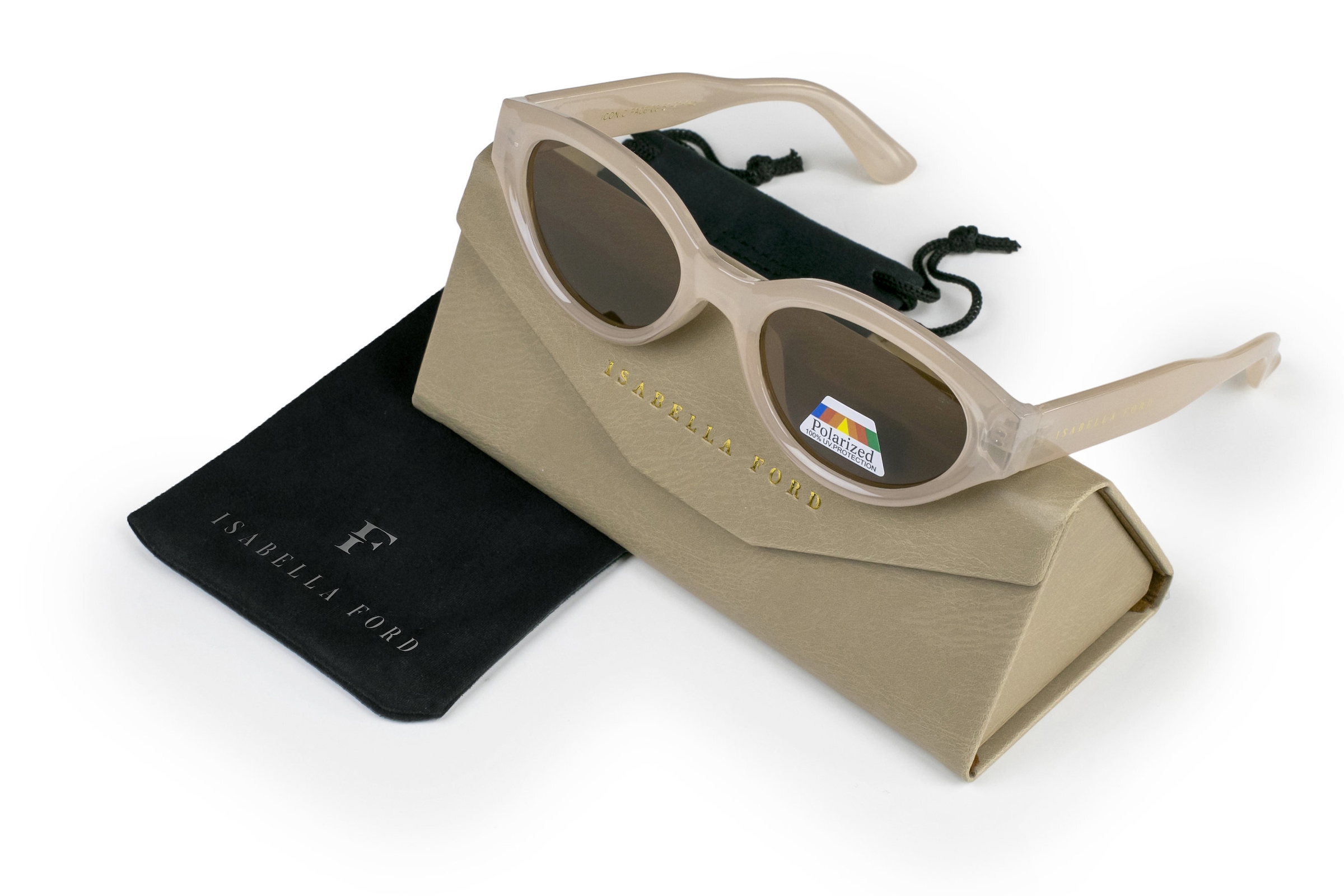 ISABELLA FORD Sonnenbrille »FA06-03« Glas 0,74 mm, polarisierte Gläser, UV400, CAT3.0