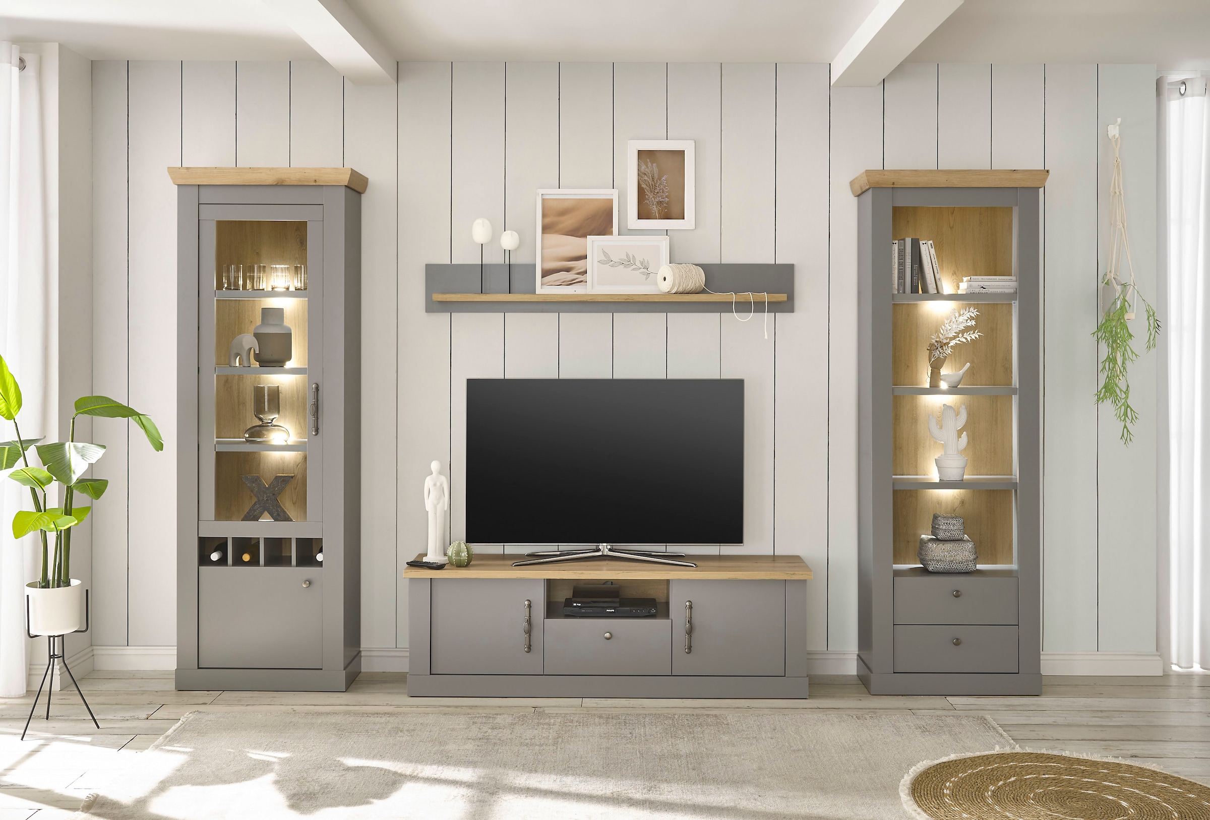 Home affaire Wohnwand »Chambord«, (4 St.)