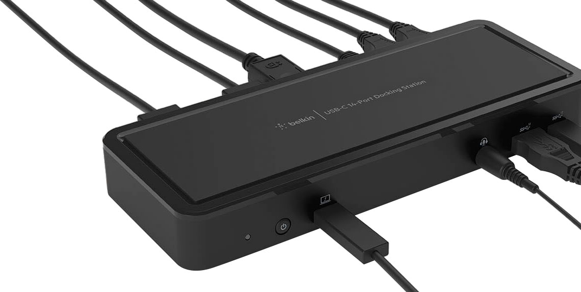 Belkin Smartphone-Dockingstation »USB-C 14-Port Triple Display Docking Station«