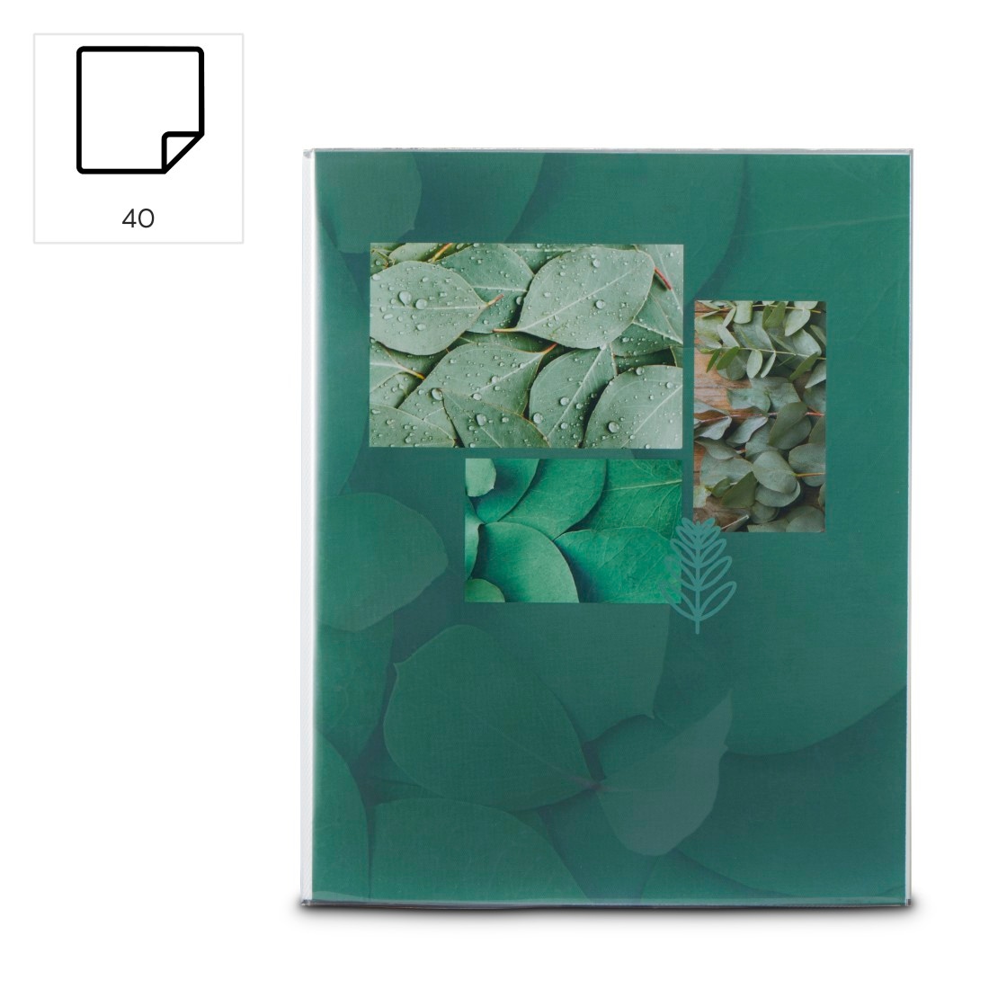 Hama Einsteck-Fotoalbum »Fotoalbum Softcover-Album "Singo II", für 80 Fotos 10x15cm, Leaves«