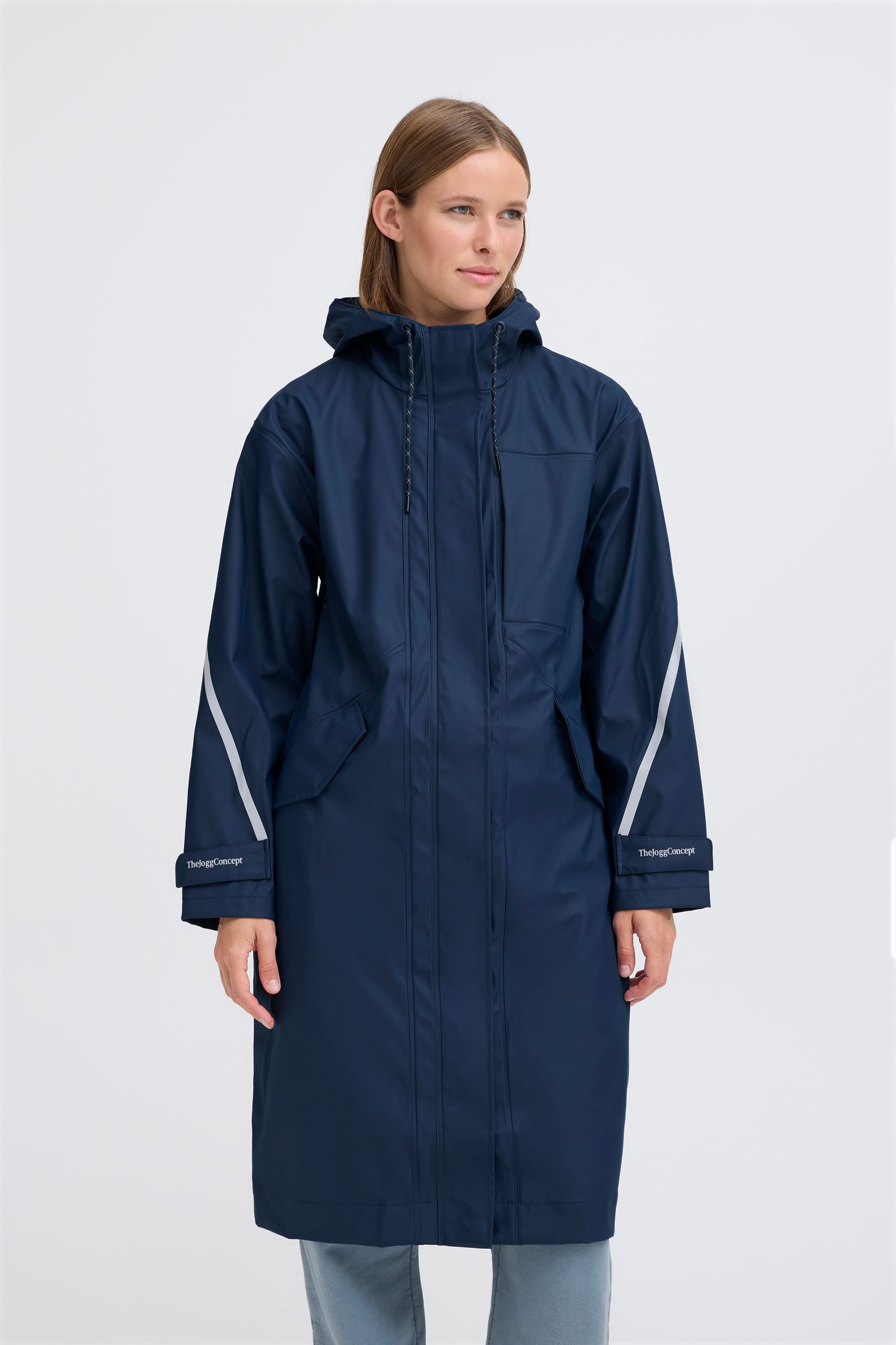 TheJoggConcept Regenmantel »Regenmantel JCBLENDA POCKET COAT«