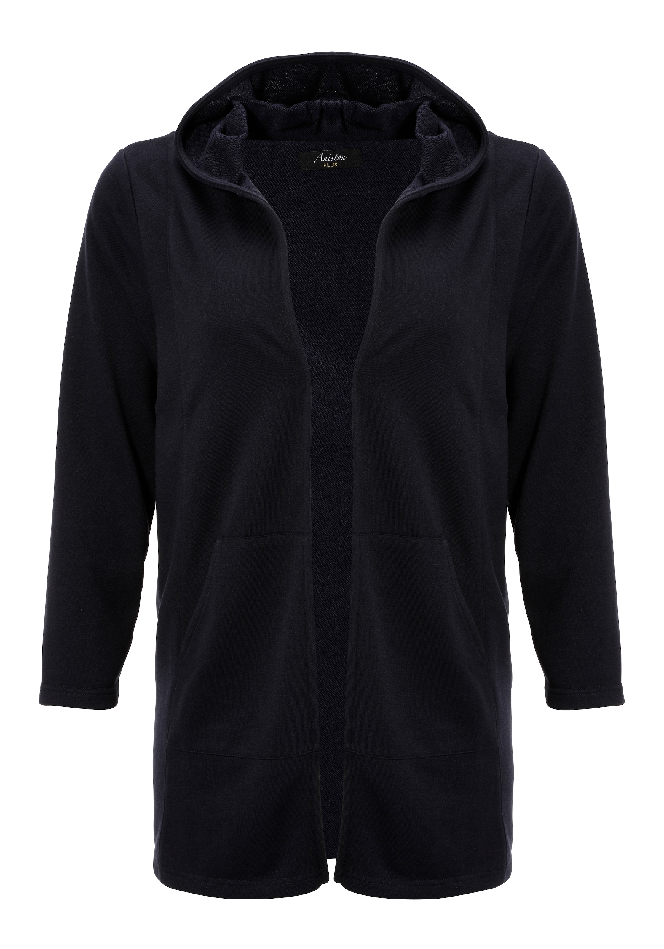 Aniston PLUS Sweatjacke, mit Kapuze