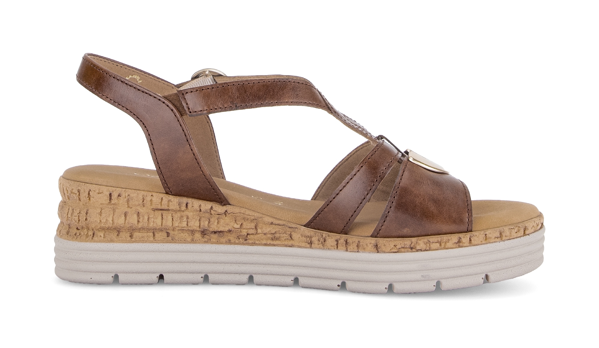 Gabor Keilsandalette »Genua«  , Riemchensandale, Sommerschuh, Komfortschuh in Weite G (=weit)