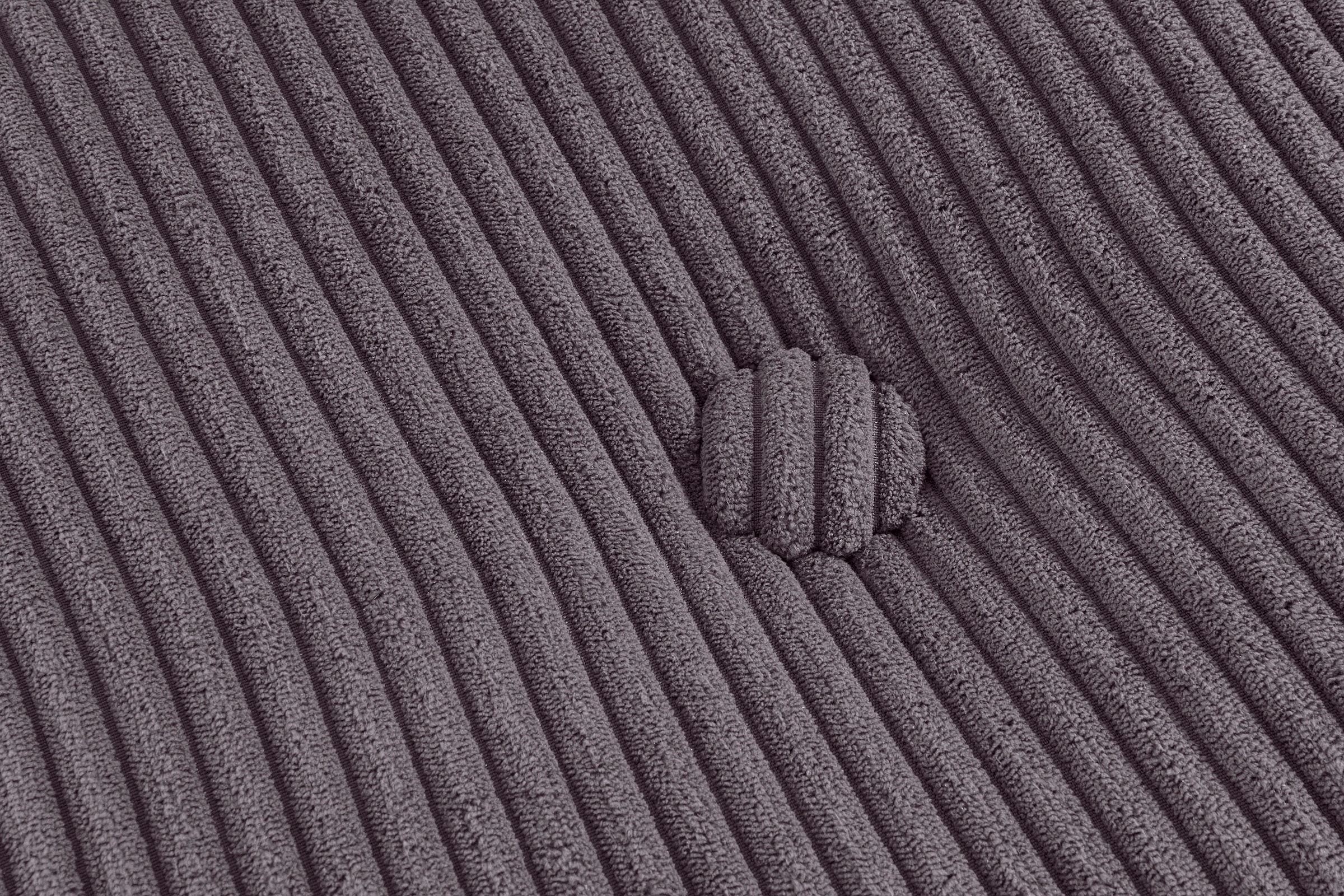 INOSIGN Sessel »Pia« Loungesessel aus Cord, in 2 Größen, Pouf-Funktion.