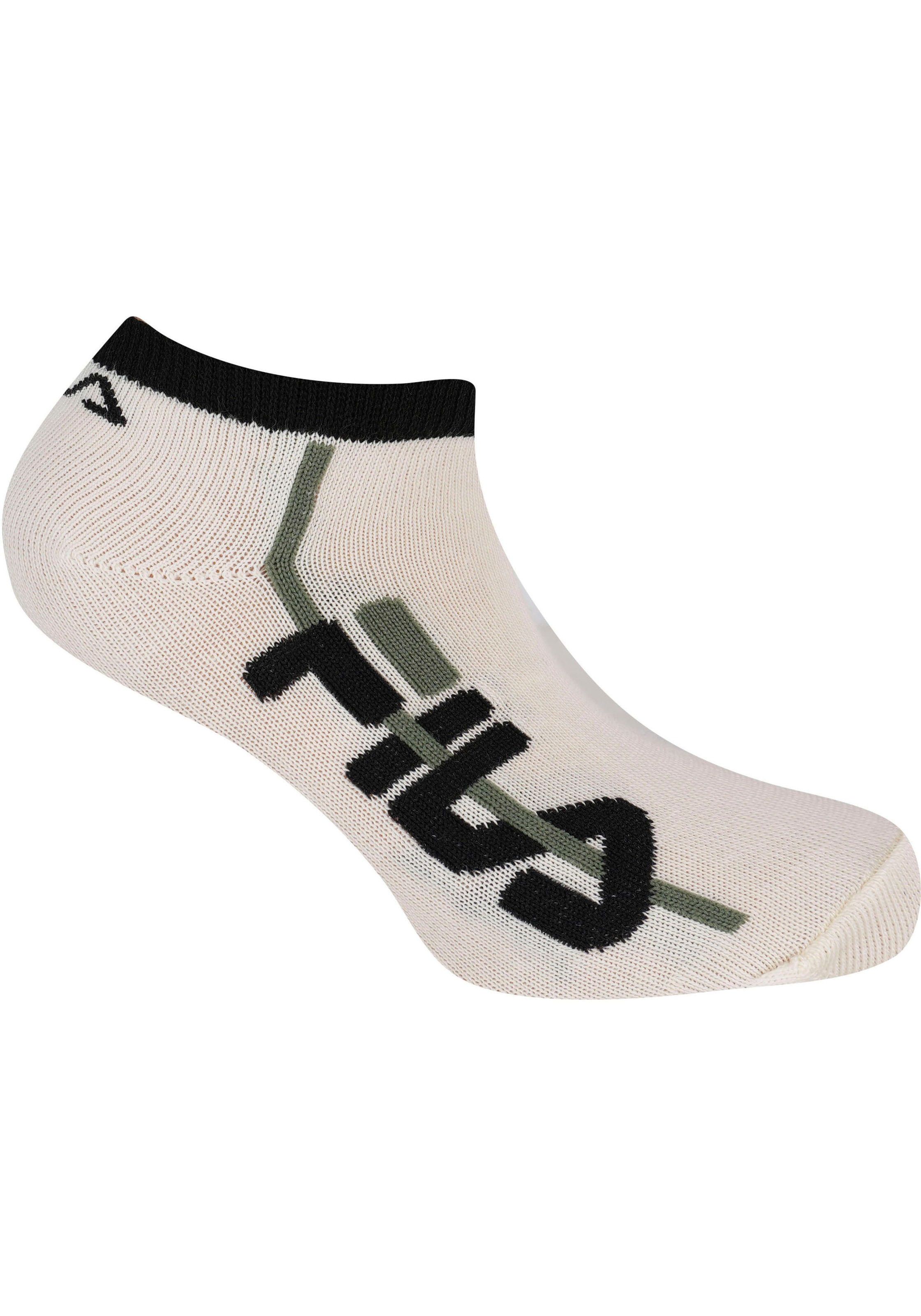 Fila Freizeitsocken »JUNIOR BOY INVISIBLE SOCKS«, (6 Paar), Bequemes Fußbett für optimalen Komfort