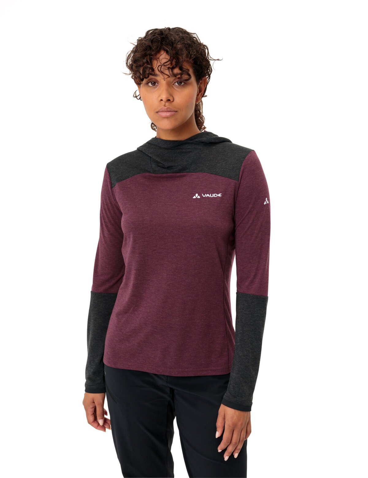 VAUDE Funktionsshirt »WOMEN'S TREMALZO LS SHIRT«, (1 tlg.), Rückentasche mit gewendetem Reißverschluss