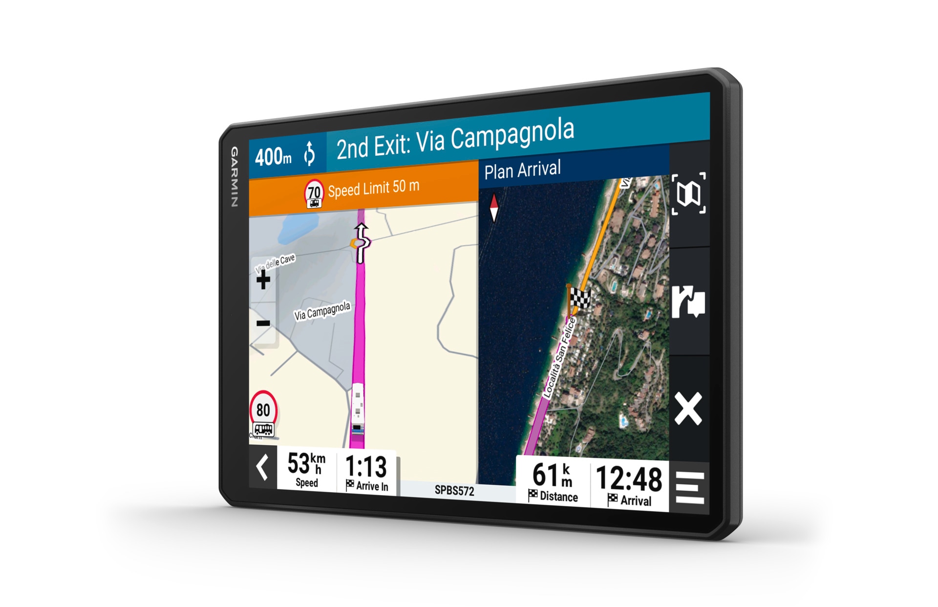Garmin Navigationsgerät »Camper 1095 MT-D EU«, (Europa (45 Länder) Karten-Updates), Bluetooth