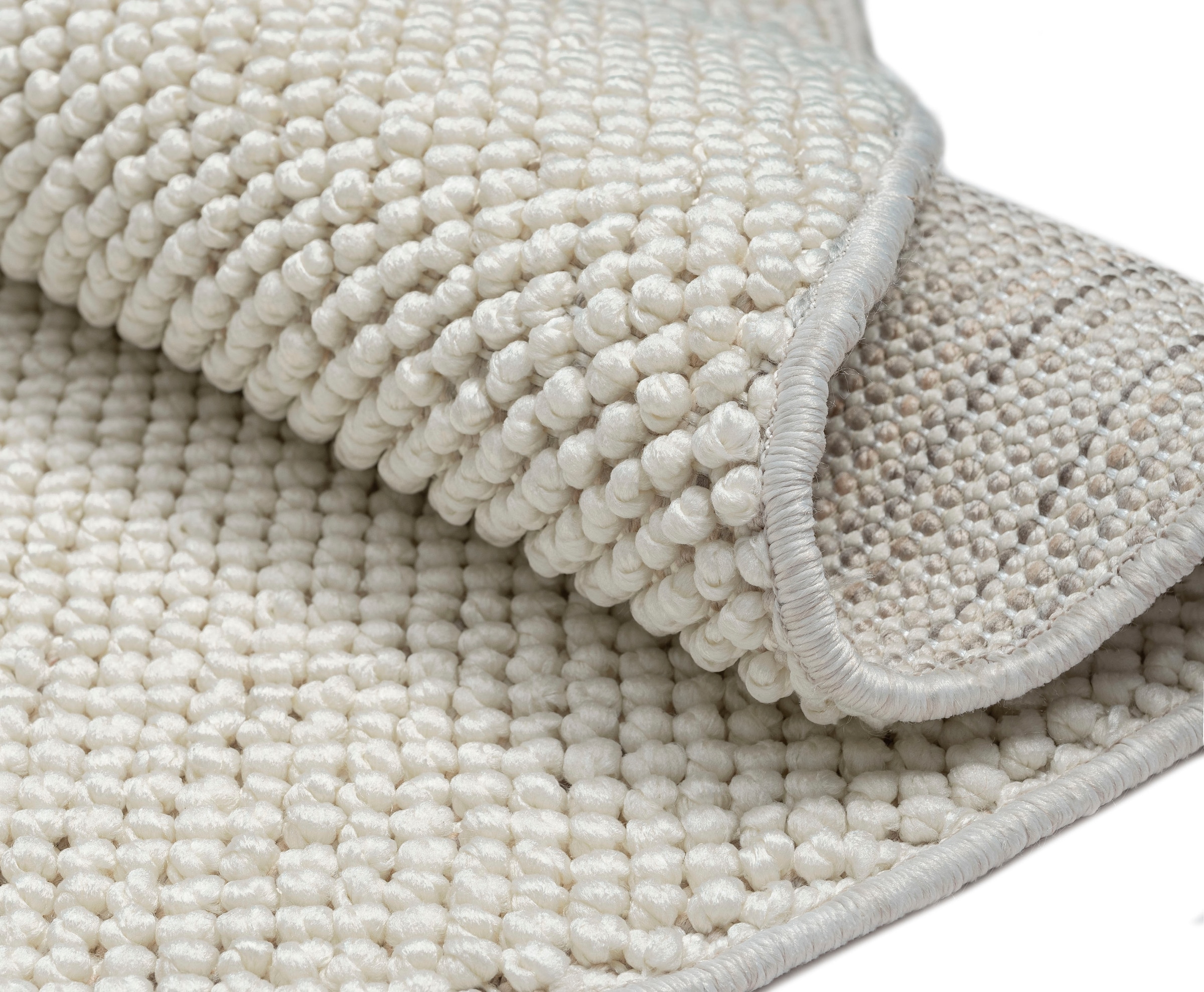Myflair Möbel & Accessoires Teppich »Ava«, rund, 7 mm Höhe, Uni Farben, meliert, Sisal-Optik, auch in rechteckig erhältlich
