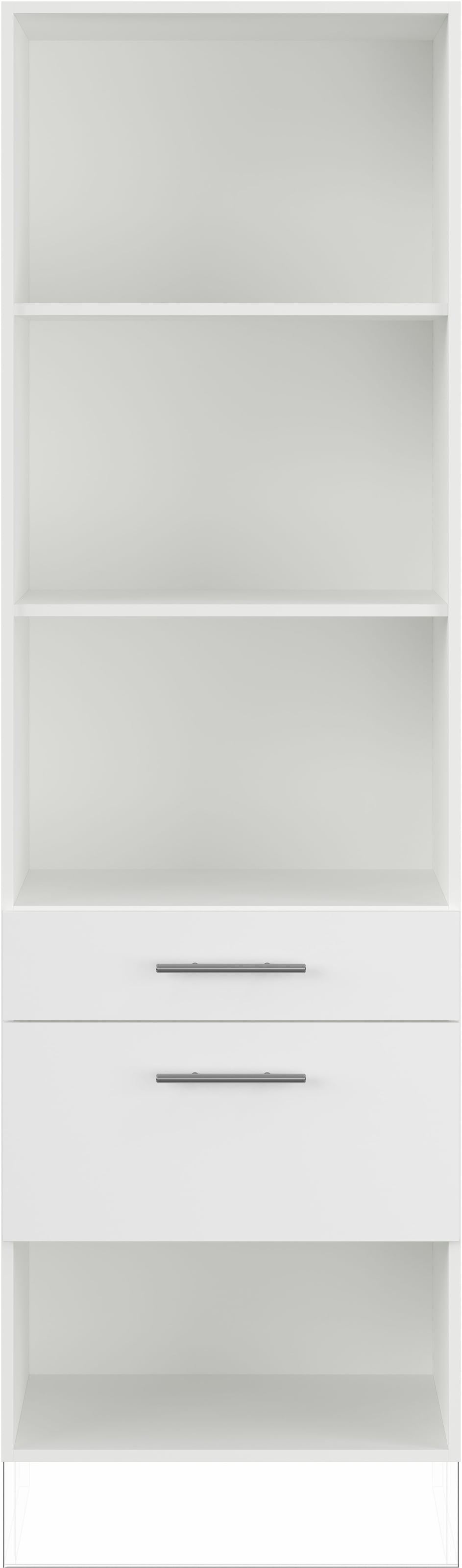 IMPULS KÜCHEN Seitenschrank »"Valencia", Breite/Höhe: 60/190,7 cm, mit Soft-Close«, vormontiert, mit Schubkasten, mit Auszug, mit verstellbaren Fachböden