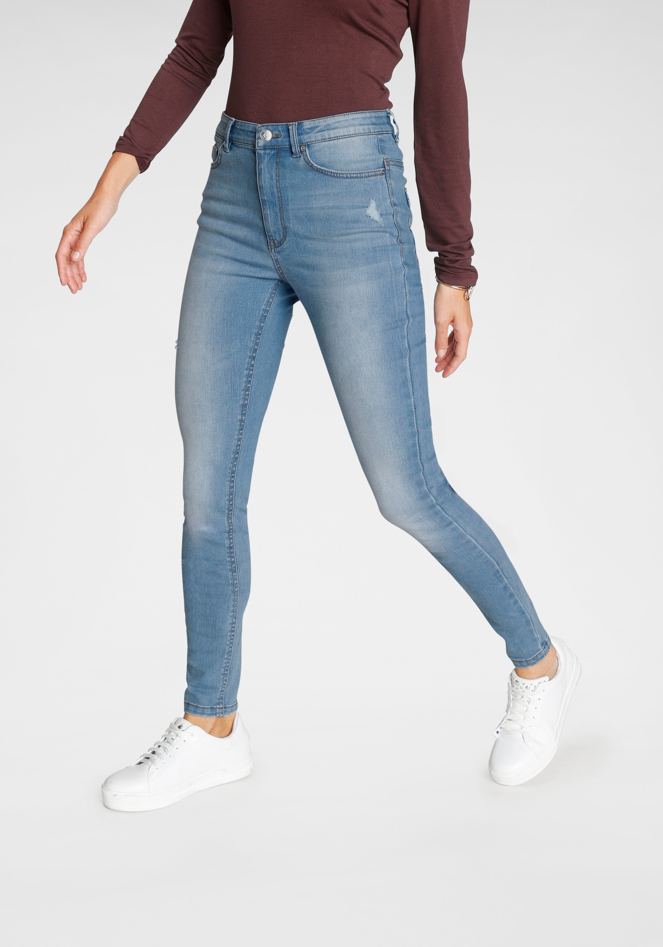 ONLY Skinny-fit-Jeans »ONLPAOLA«, mit Stretch