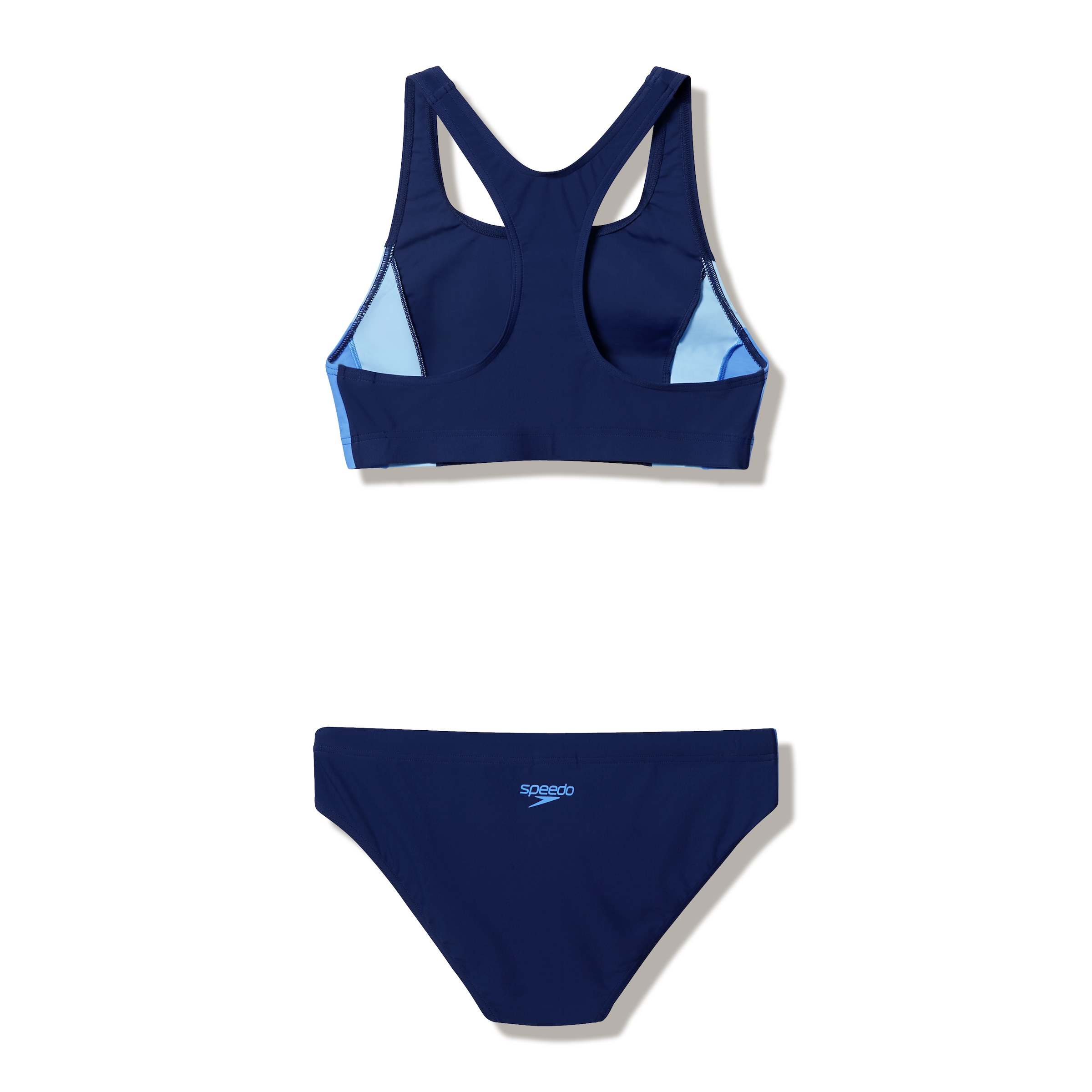 Speedo Bustier-Bikini »CLRBLCK SPLCE 2.0 2PC BLU/LTBLU« Set, 2 Stk. schnell trocknend
