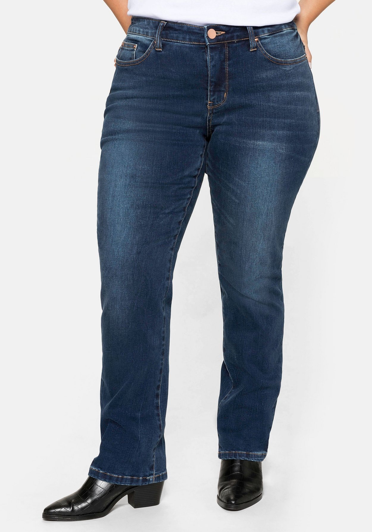 Sheego Gerade Jeans »Jeans mit Bodyforming-Effekt«