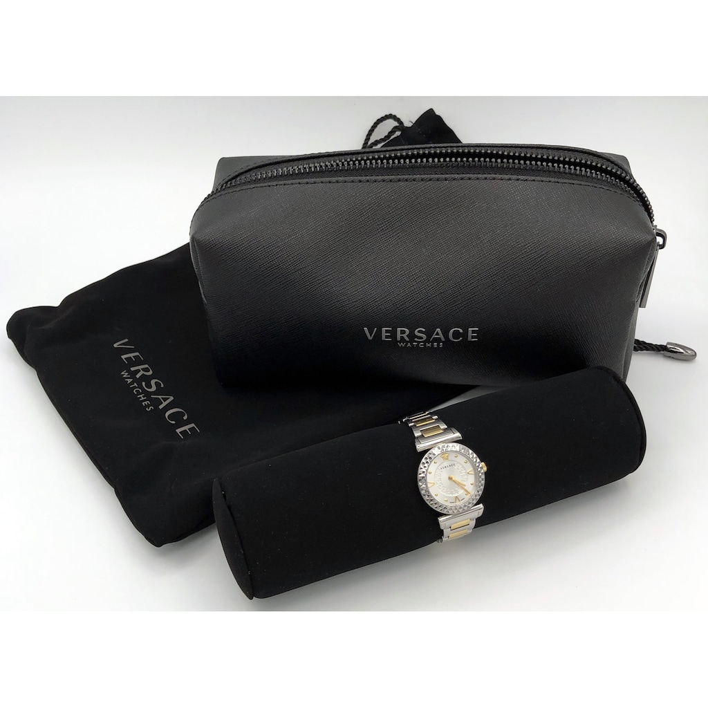 Versace Uhrenrolle »WATCH HOLDER AND POCHETTE, WCP01«, (Set, 3 St.)