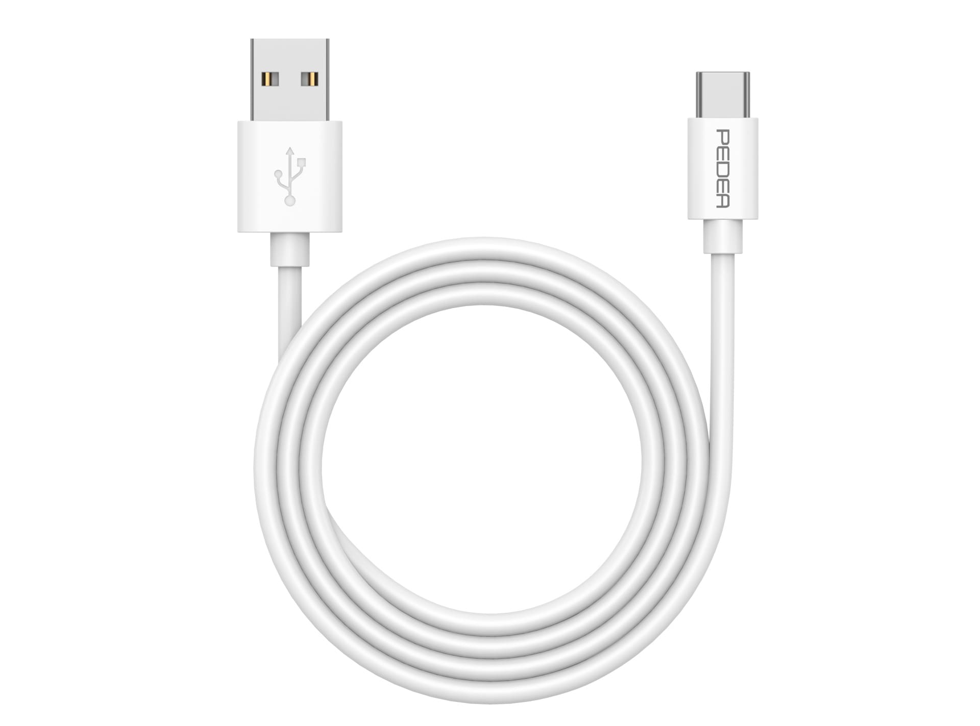 PEDEA USB-Kabel »Schnelllade- und Datenkabel USB-A/USB-C, 1m«, USB Typ A