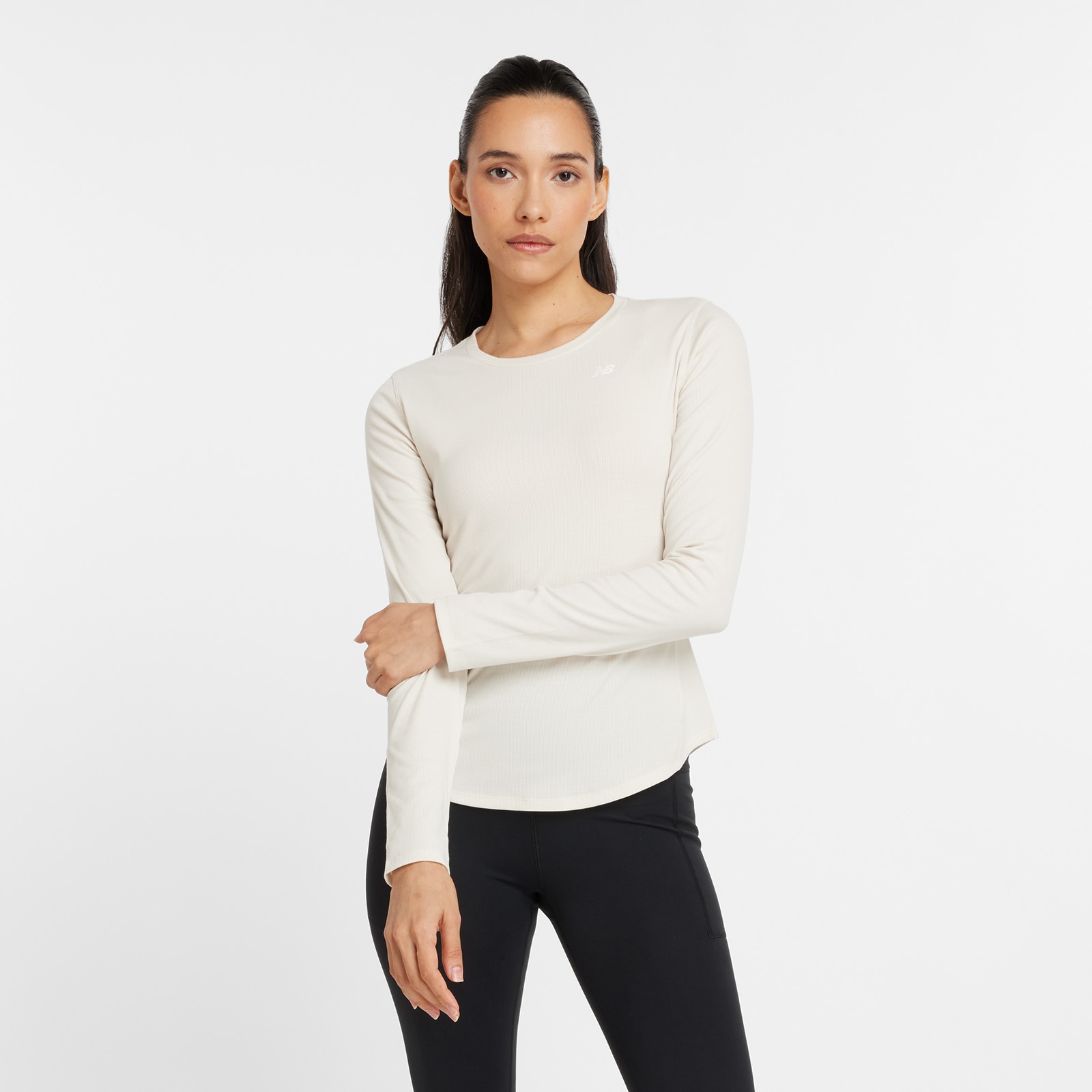 New Balance Langarmshirt »Micro-Rib Long Sleeve«