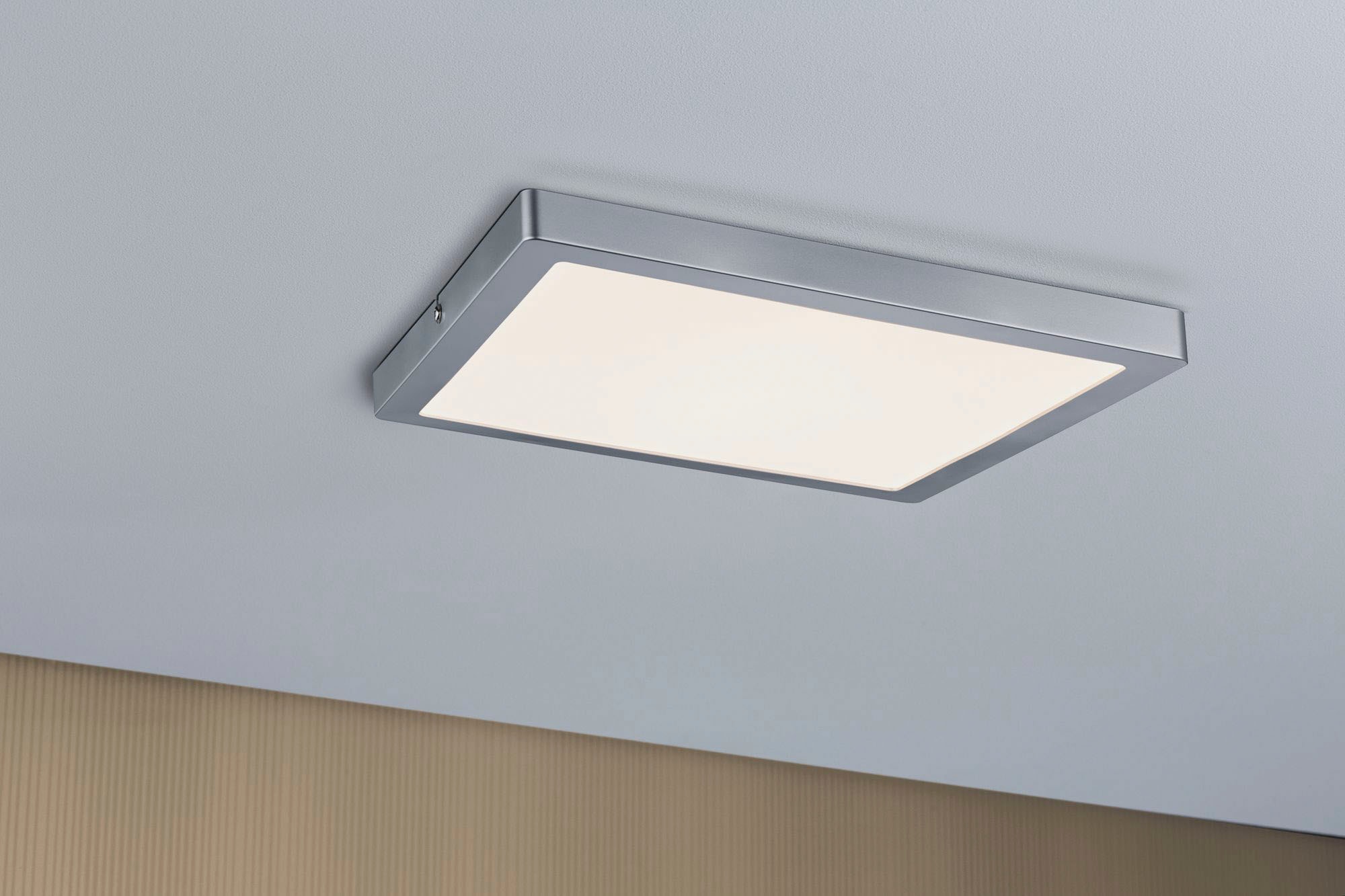 Paulmann LED Panel »Atria«, 1 flammig, Atria eckig 300x300mm 16,5W 2.700K, 230 V, Kunststoff