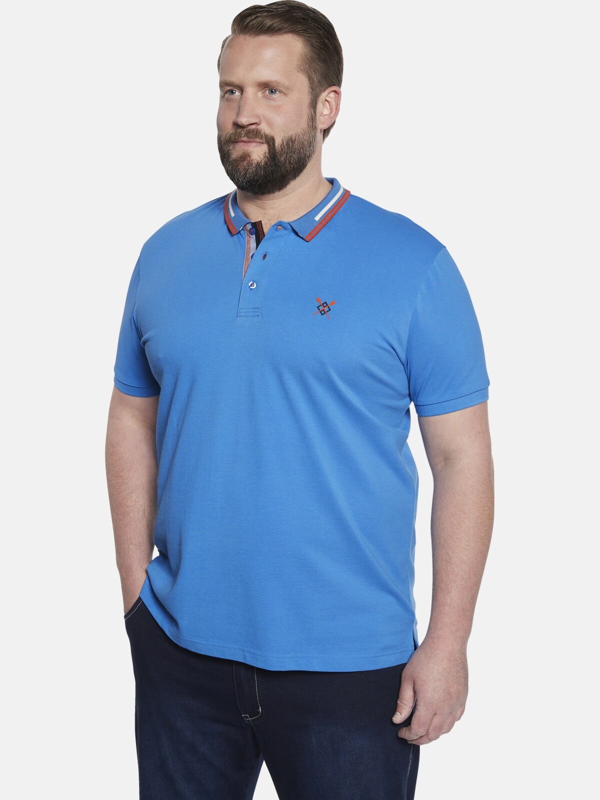 Poloshirt »Poloshirt EARL EMLYN«, (1 tlg.), mit Ruder-Aufdruck