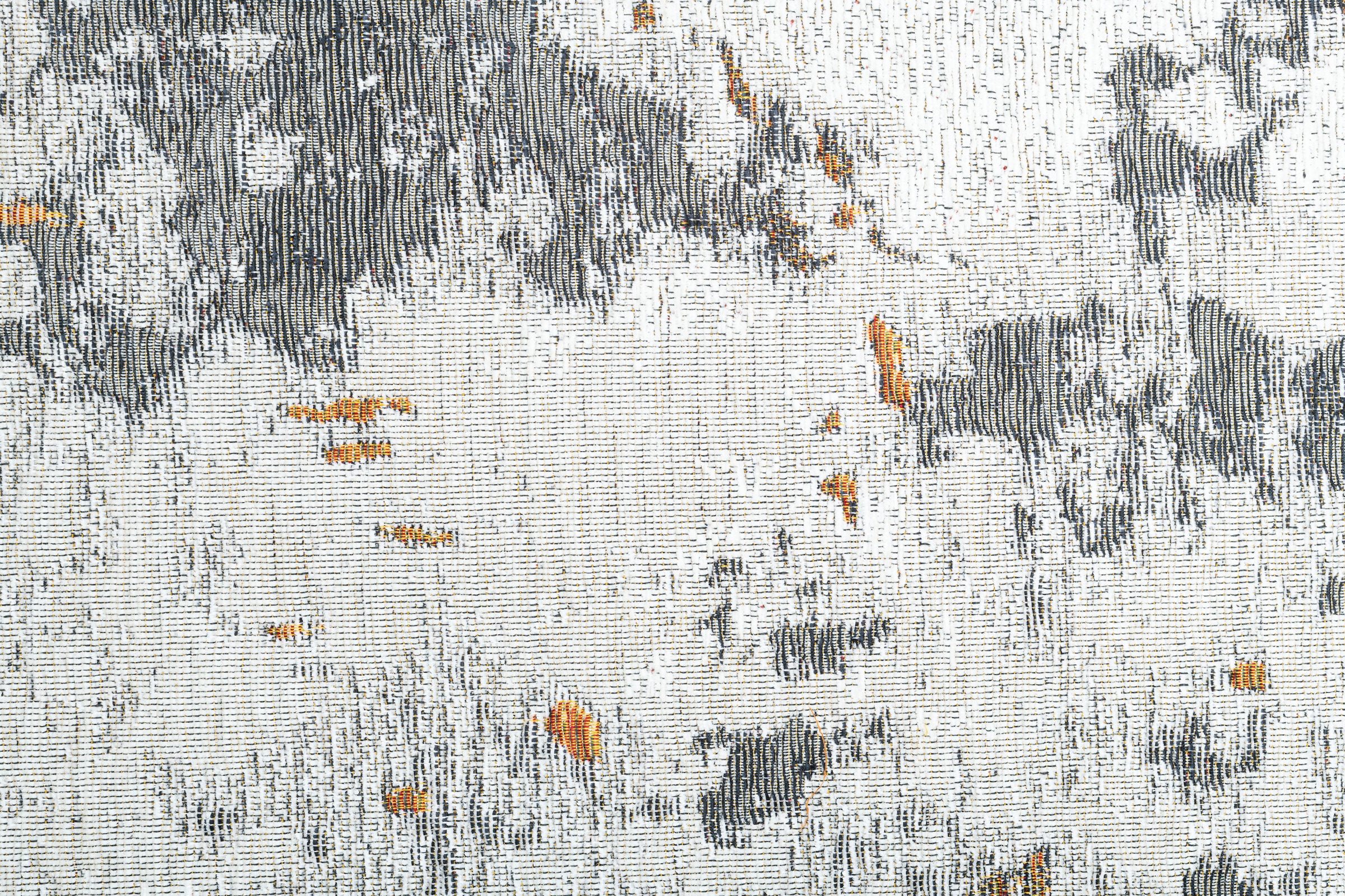 Sansibar Teppich »Keitum 014«, rund, 3 mm Höhe, Flachgewebe, modernes Design, Motiv Martiniglas