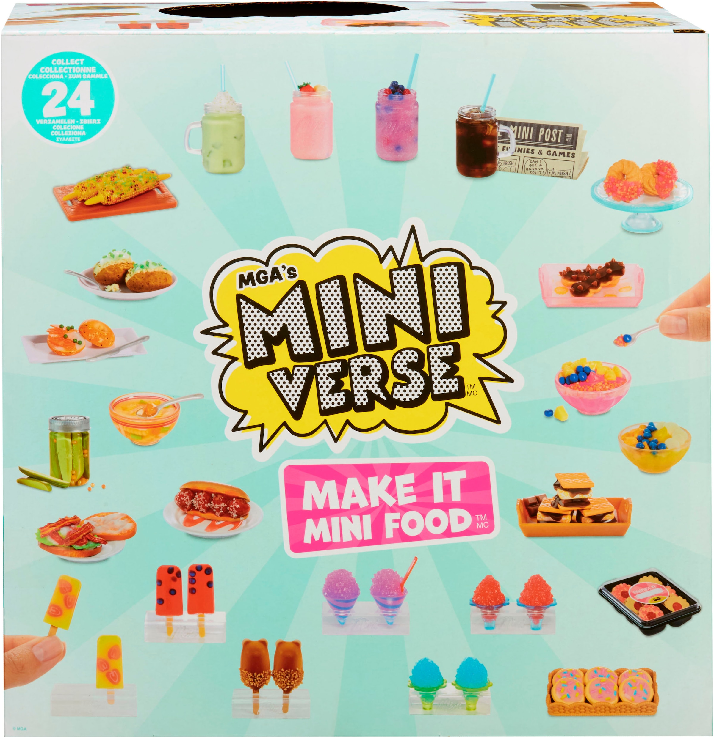 MGA ENTERTAINMENT Kreativset »MGA's Miniverse - Make It Mini Foods: Cafe in PDQ Series 3B«, sortierte Lieferung