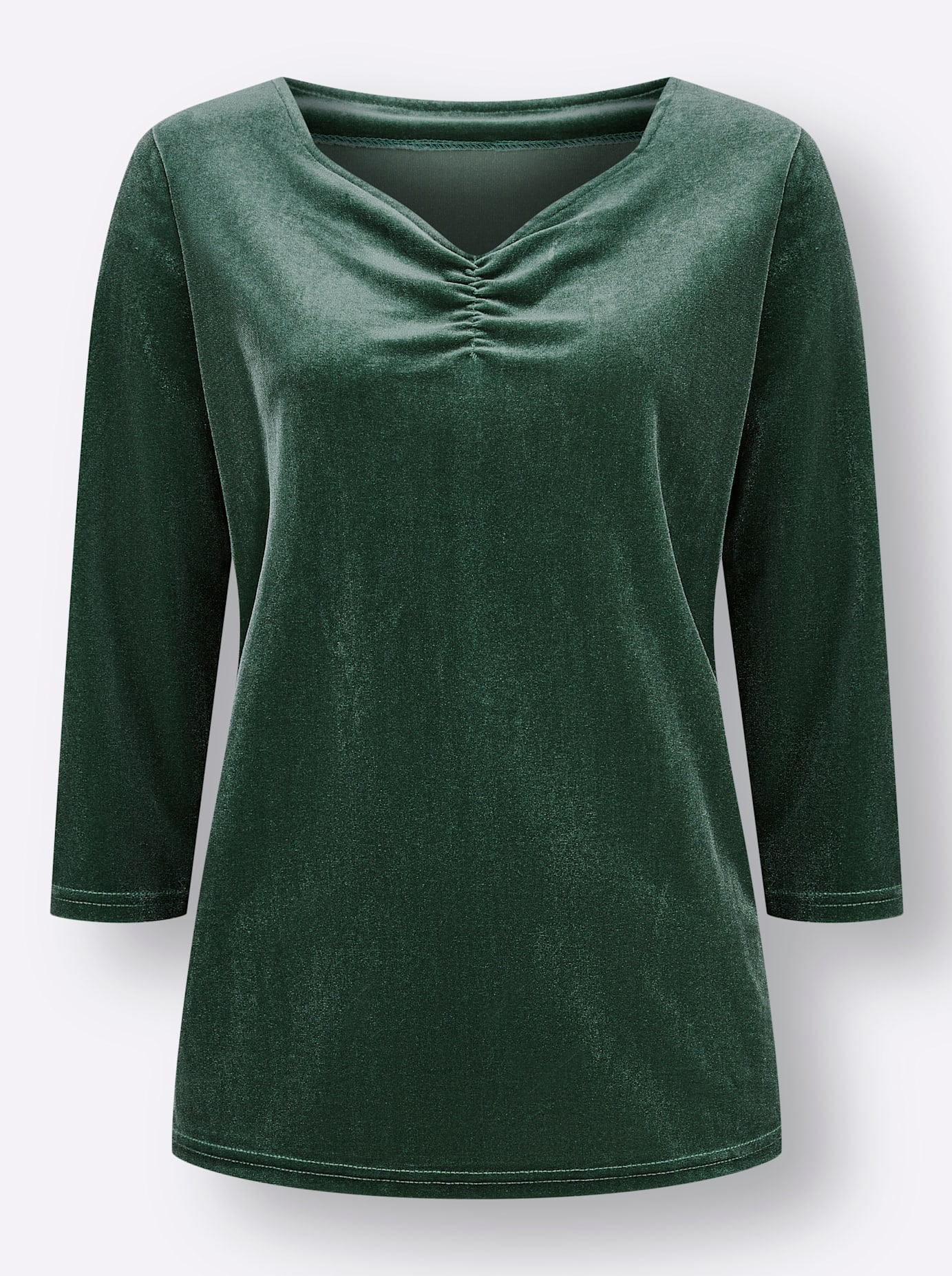 Classic Basics 3/4-Arm-Shirt »Samtshirt« 1 Stk.