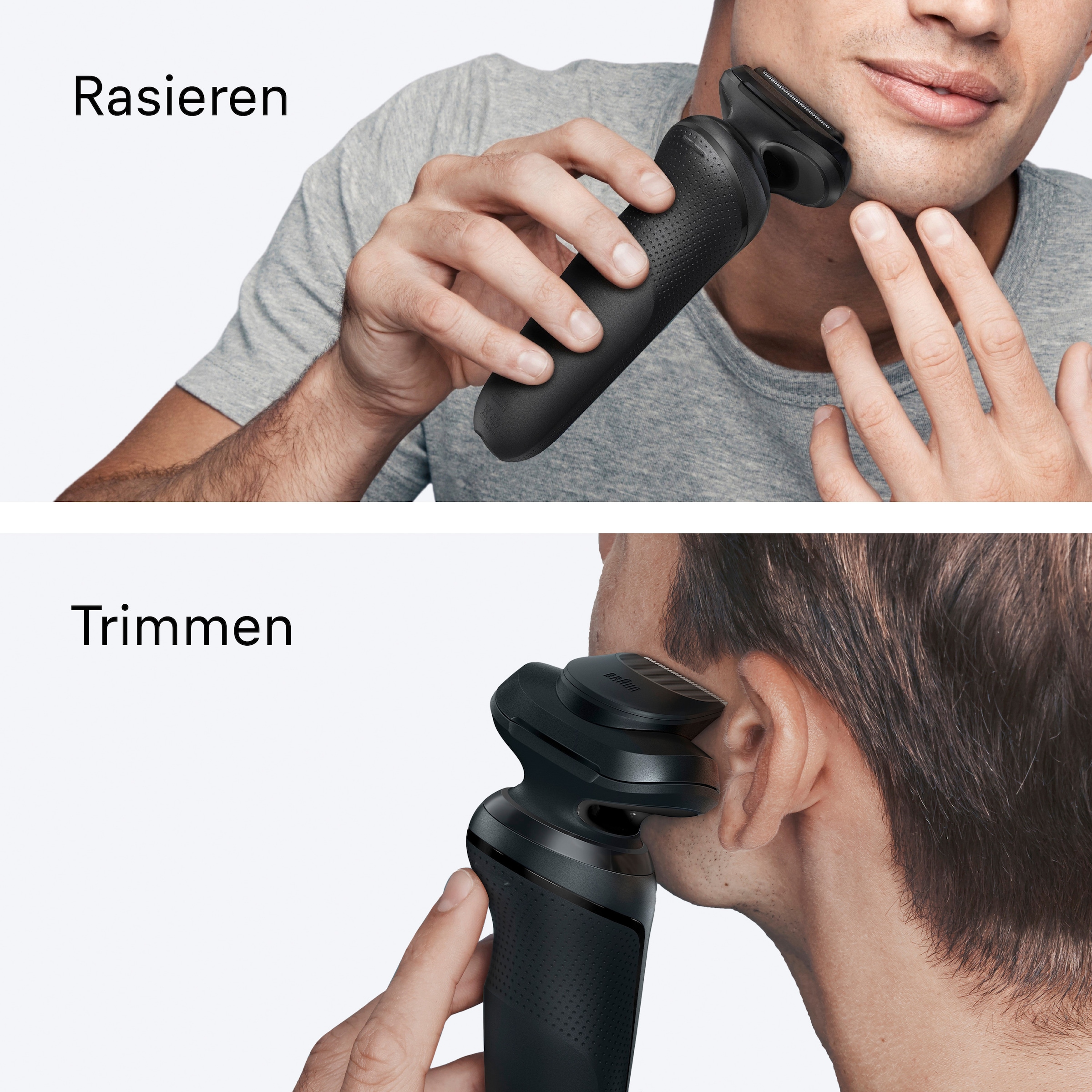 Braun Elektrorasierer »Series 5 52-N1200s«, 1 St. Aufsätze, 100% wasserdicht, Präzisionstrimmer-Aufsatz, Bis zu 50 Min