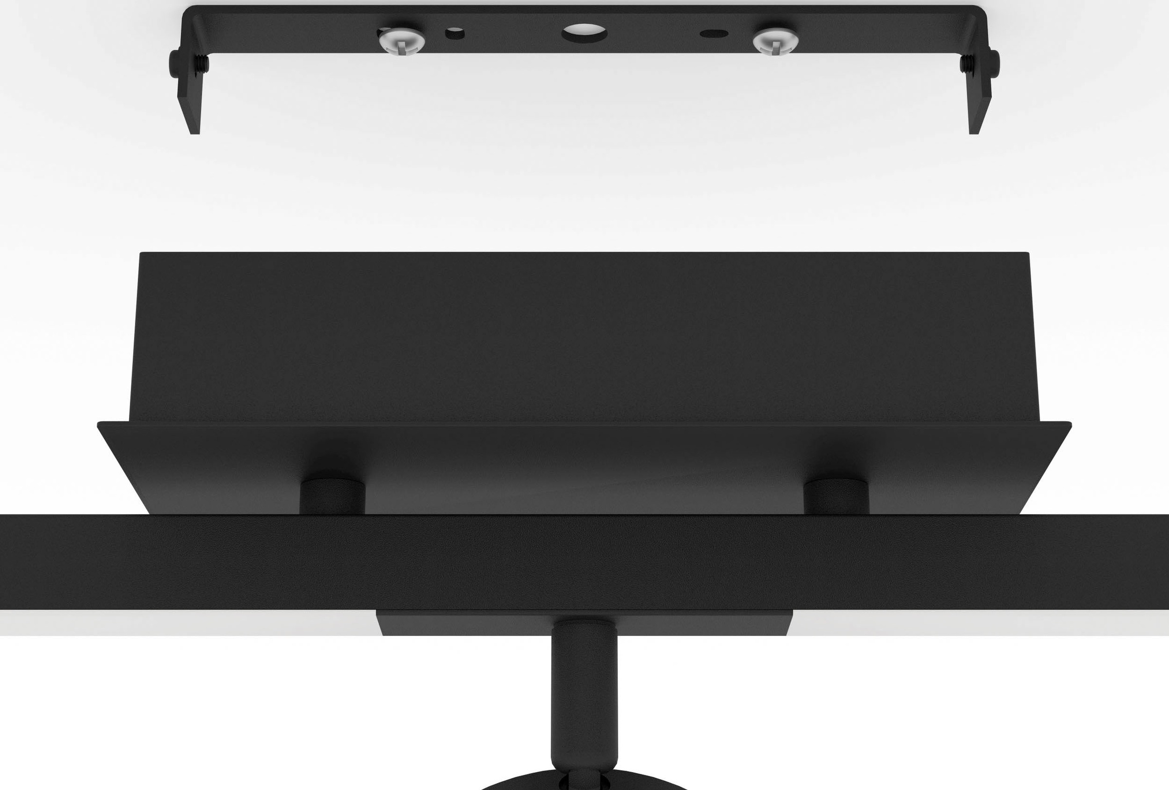 EGLO Deckenspot »CARDILLIO 2«, Leuchtmittel LED-Modul | LED fest integriert, Deckenspot in schwarz aus Alu, Stahl - 3,2W und 3,3W - Warmweiß