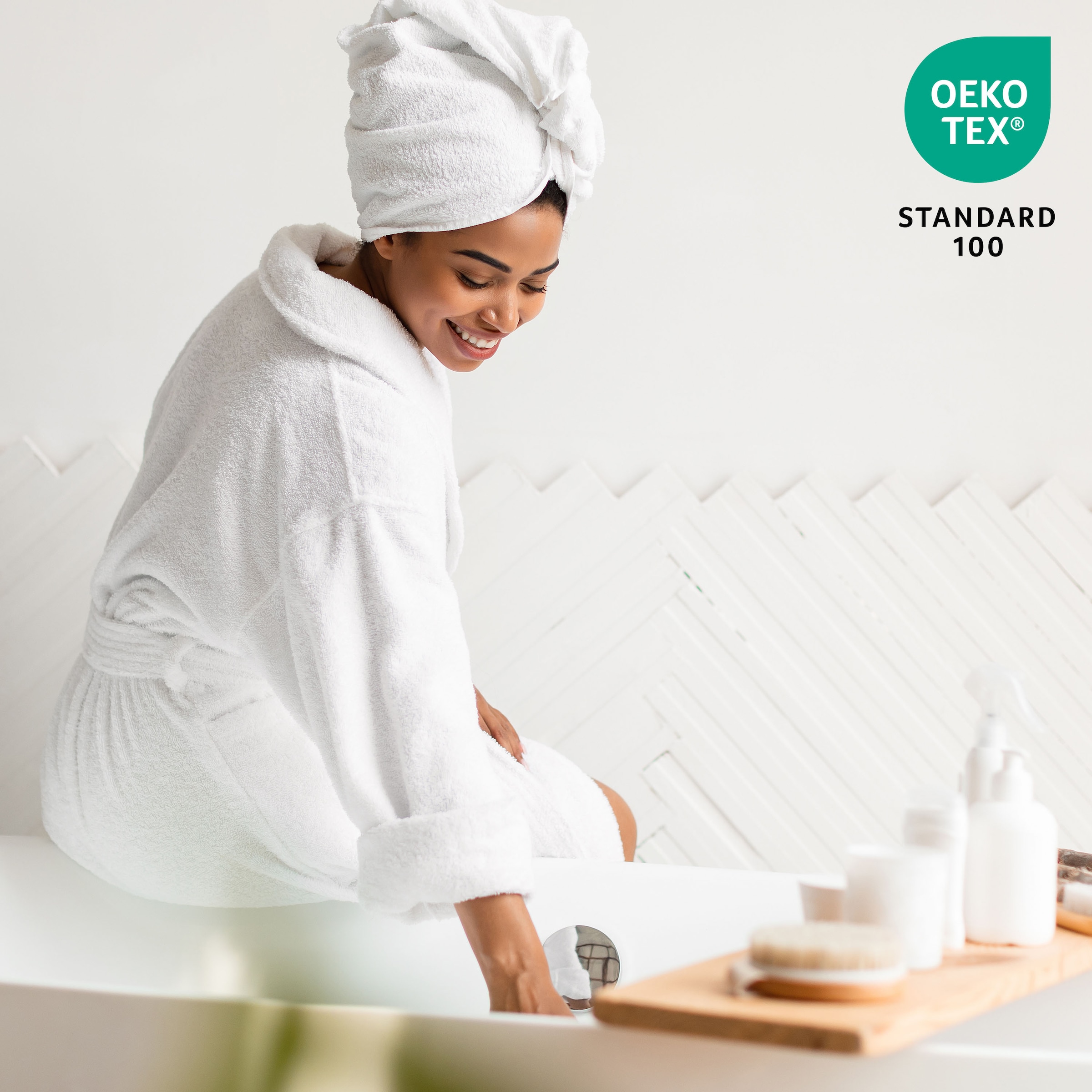 OTTO home Handtuch Set »Jannika, Duschtücher, Handtücher, Gästetücher, Seiftücher, Waschlappen« 10 Frottier Handtücher mit Streifen, 100% Baumwolle, weich, umfangreiches Set