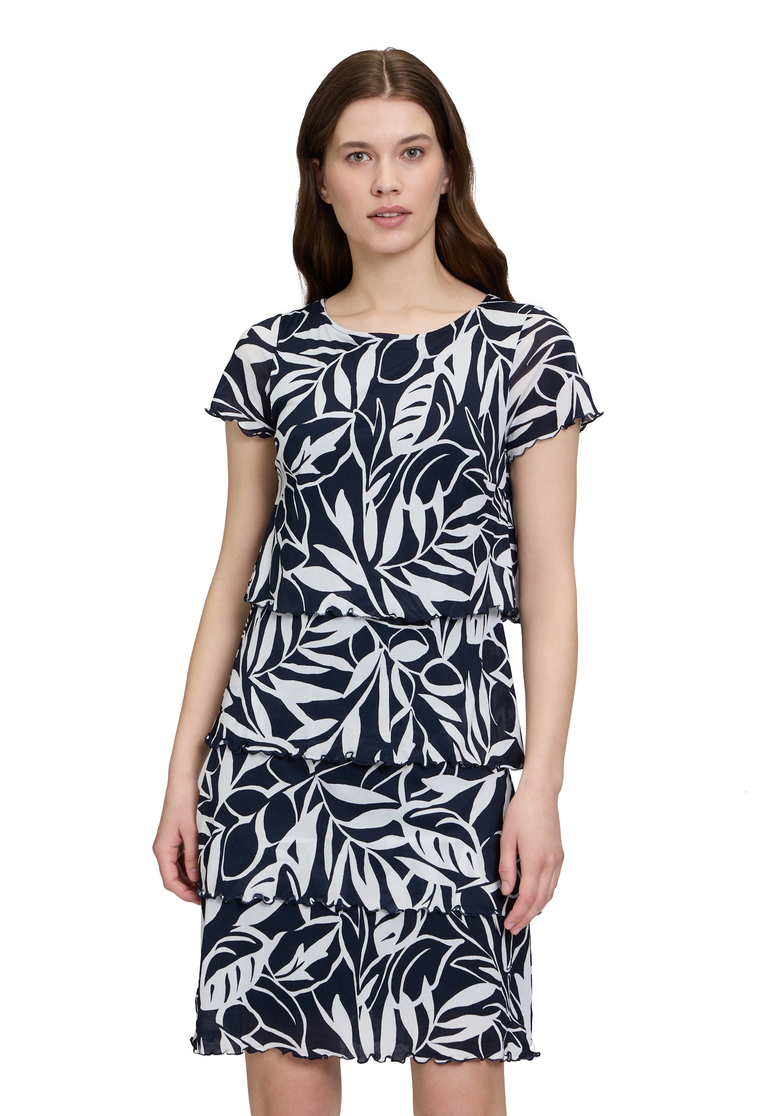 Betty Barclay Midikleid »Stufenkleid mit U-Boot-Ausschnitt«