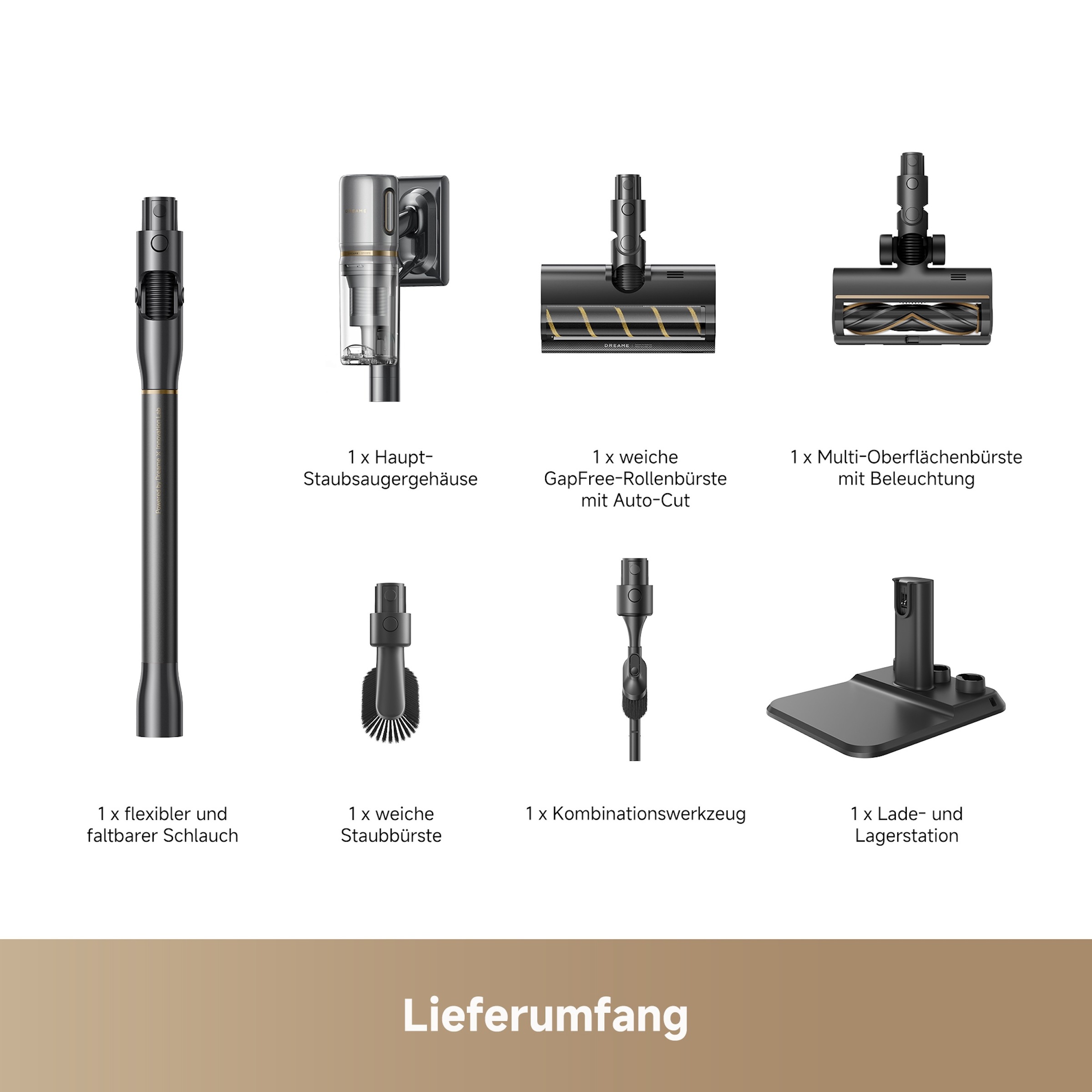 Dreame Akku-Stielstaubsauger »V20 Pro«