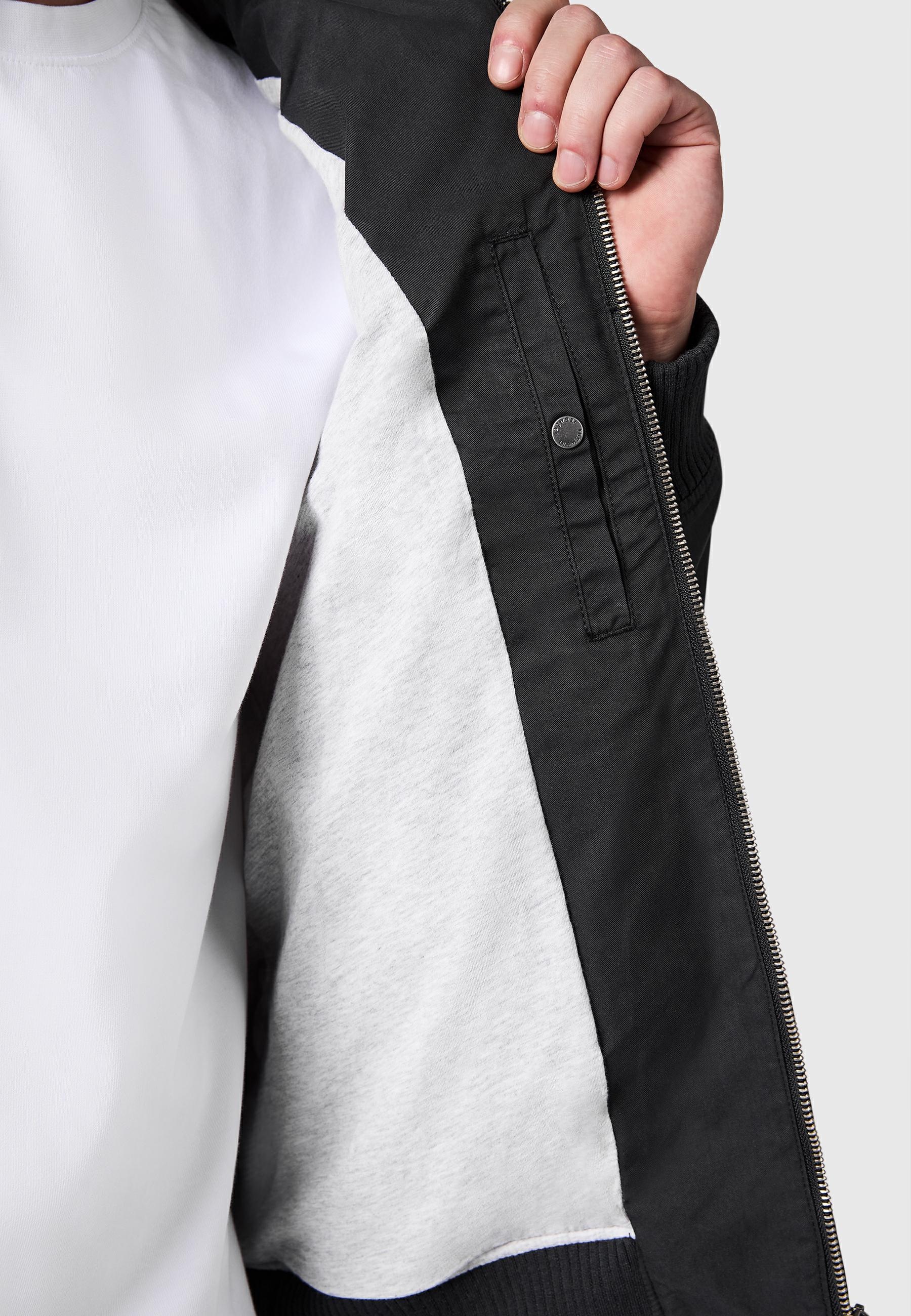Ragwear Outdoorjacke »Outdoorjacke Crusien YOUMODO« ohne Kapuze Leichte Jacke mit elastischen Bündchen