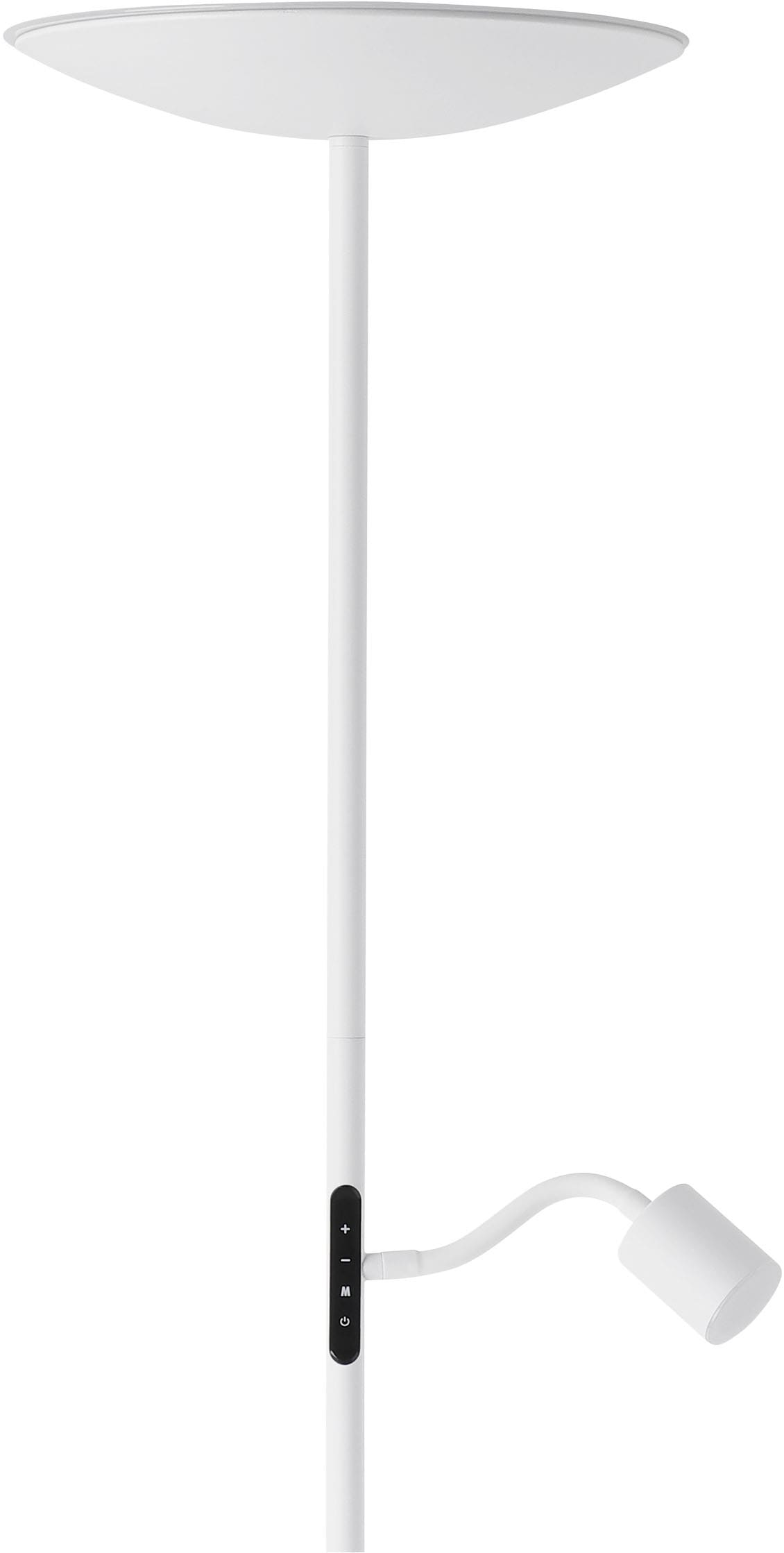 EGLO Stehlampe »CONIVARINO Stehlampe - Stahl - LED;LED - 26,5W;1X4W - IP20« LED-Modul 1 Stk. Warmweiß Standleuchte, Leselampe, Wohzimmer, Schlafzimmer, H170 x Ø32 cm