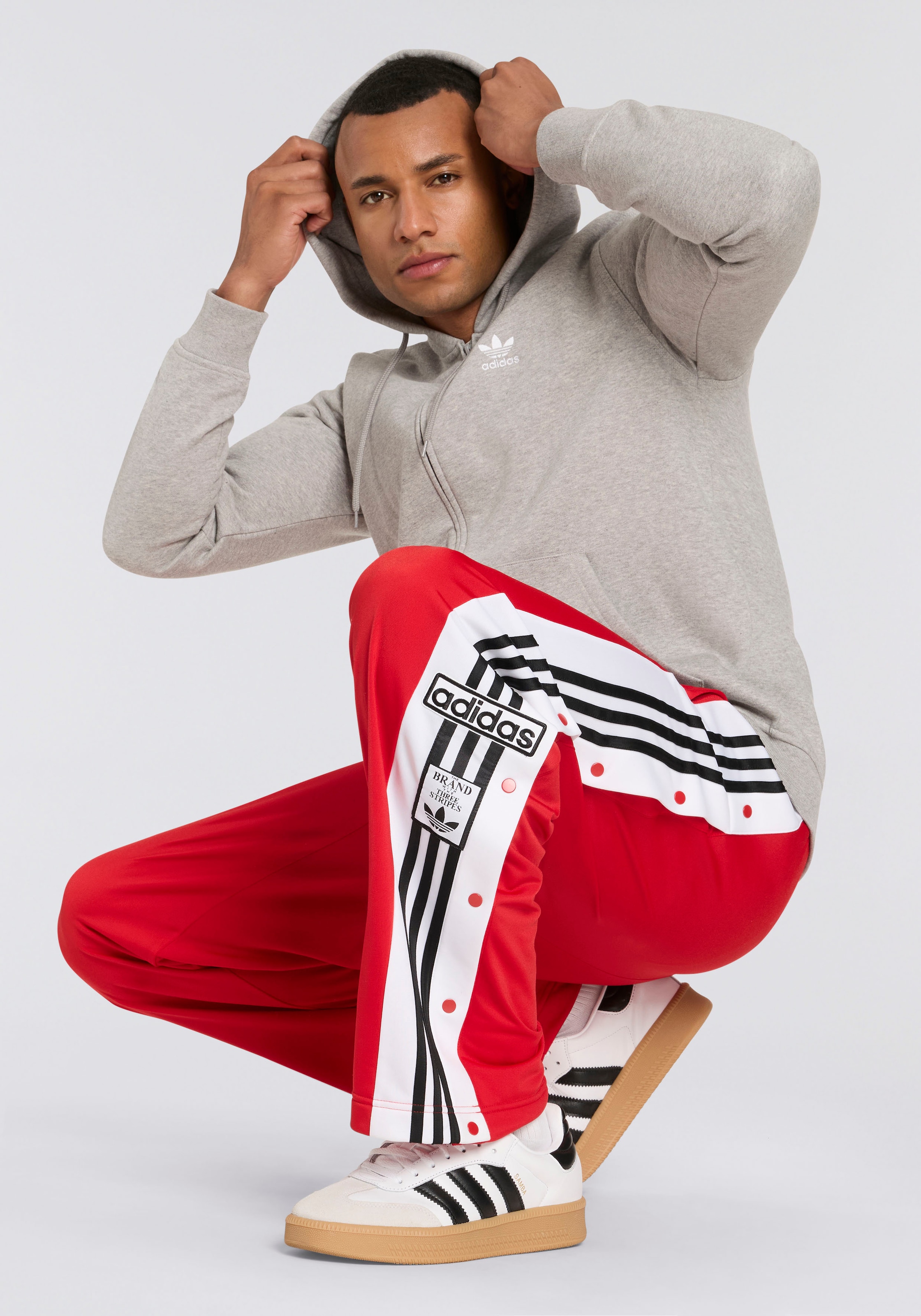 adidas Originals Kapuzensweatshirt »ESS FZ HD«, Full Zip Hoddie, Kapuzenpullover, Kapuzenjacke mit Reißverschluss