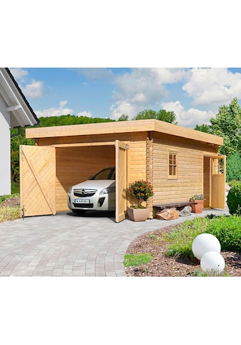 Karibu Garage »Florian«, BxT: 417x571 cm, 193 cm Einfahrtshöhe kaufen