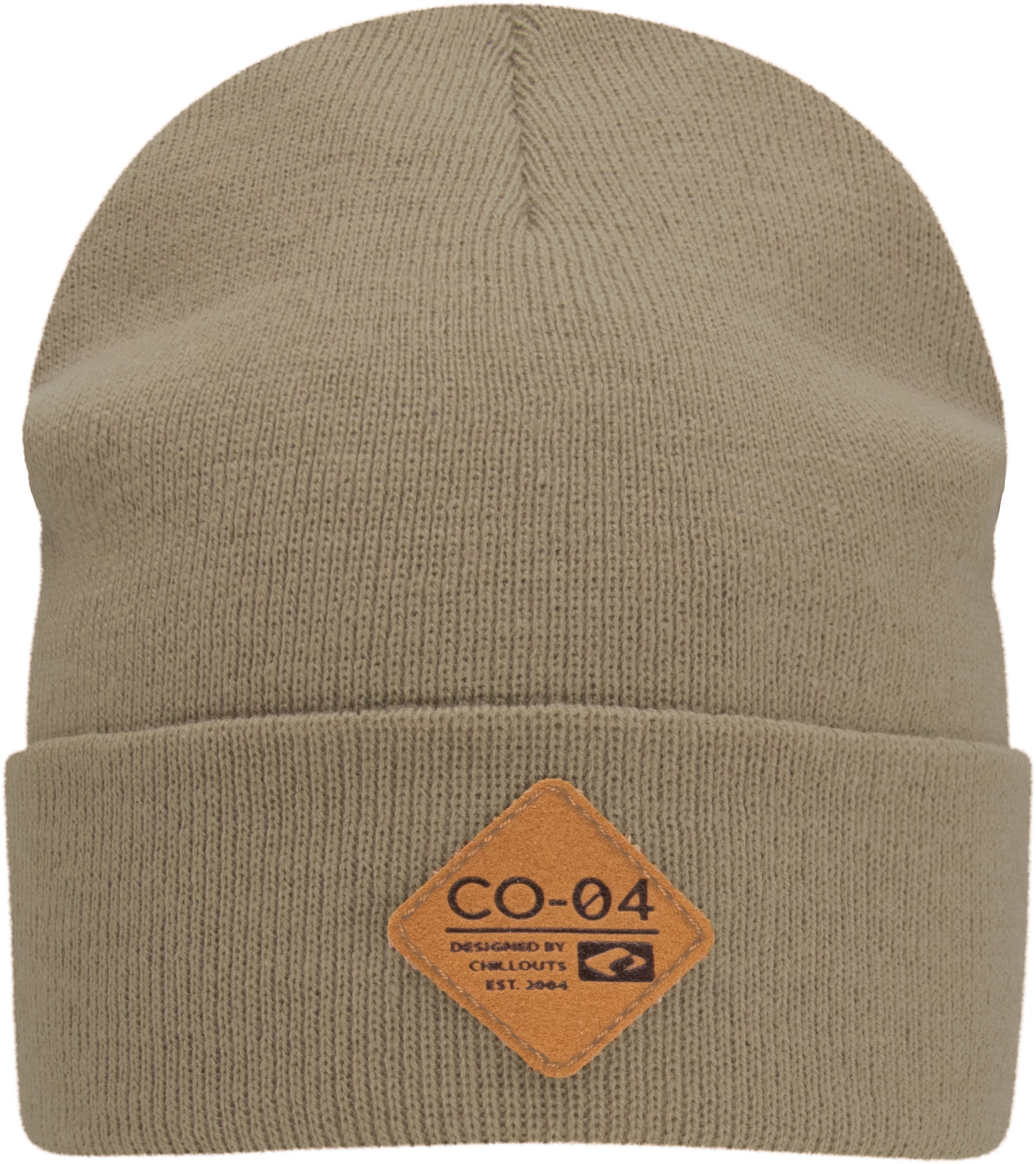 chillouts Beanie »Nicki Hat«, mit stilvollem Logo-Emblem
