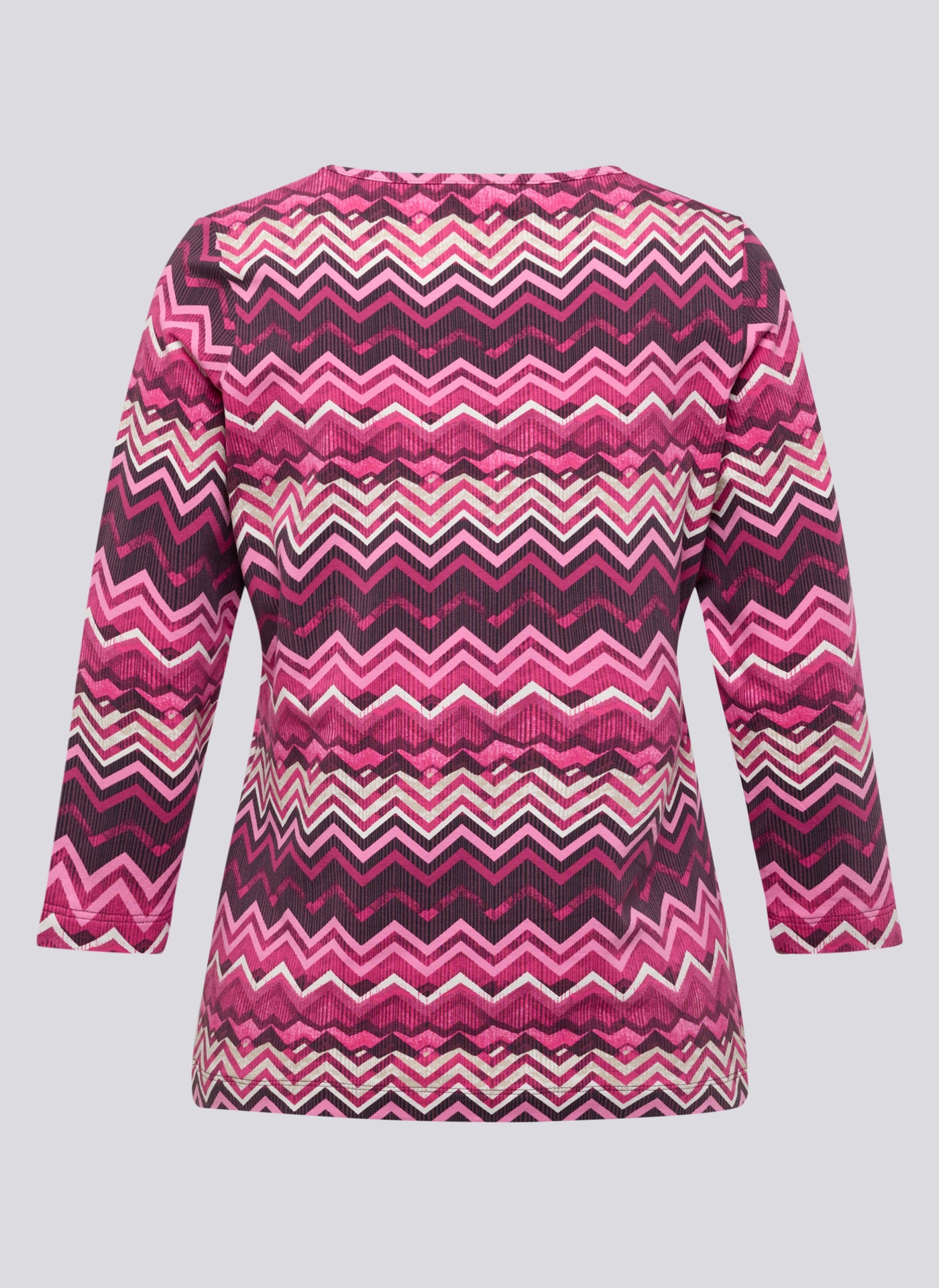 Rabe 3/4-Arm-Shirt mit grafschem Muster