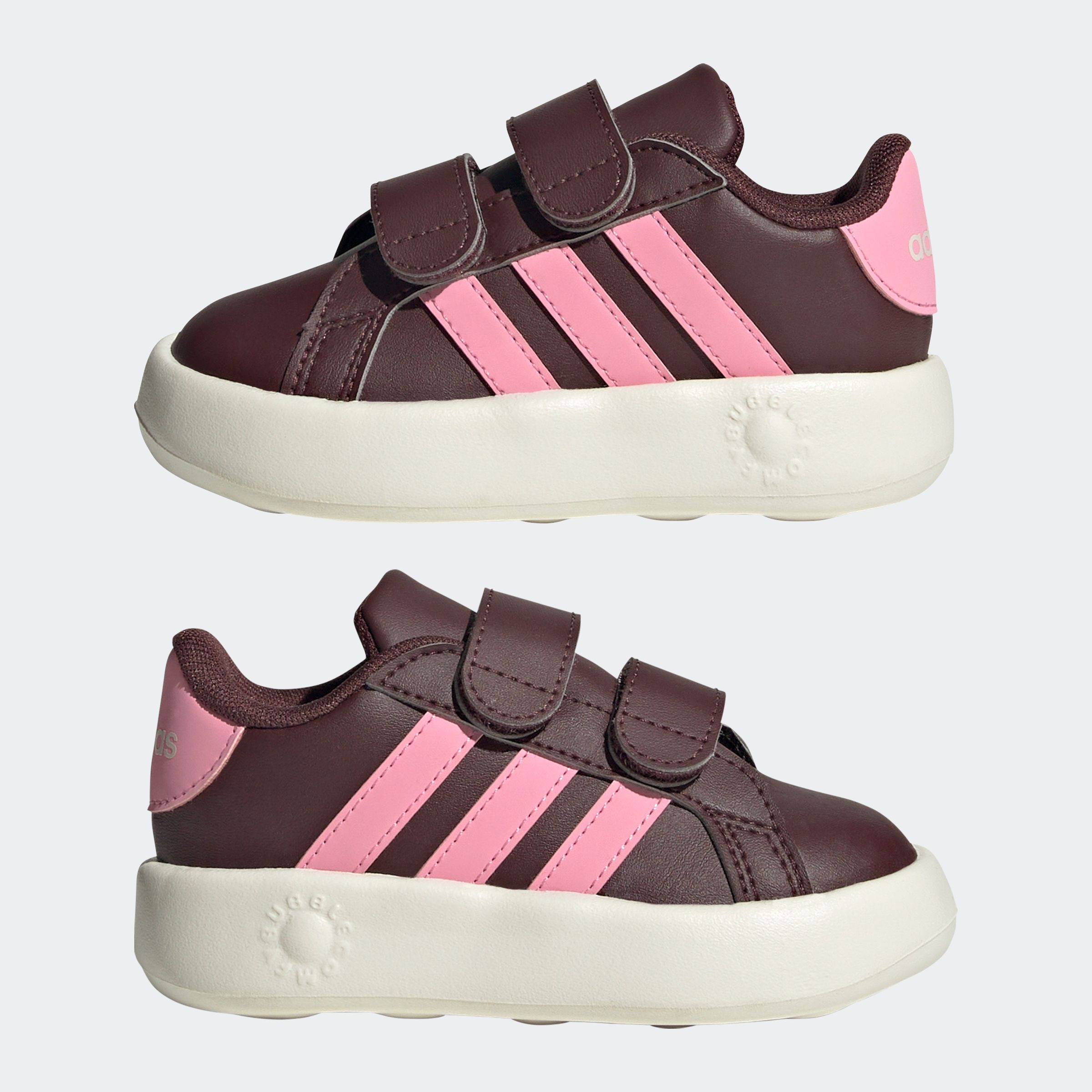 adidas Sportswear Klettschuh »GRAND COURT 2.0 KIDS«, Design auf den Spuren des adidas Superstar, für Kinder
