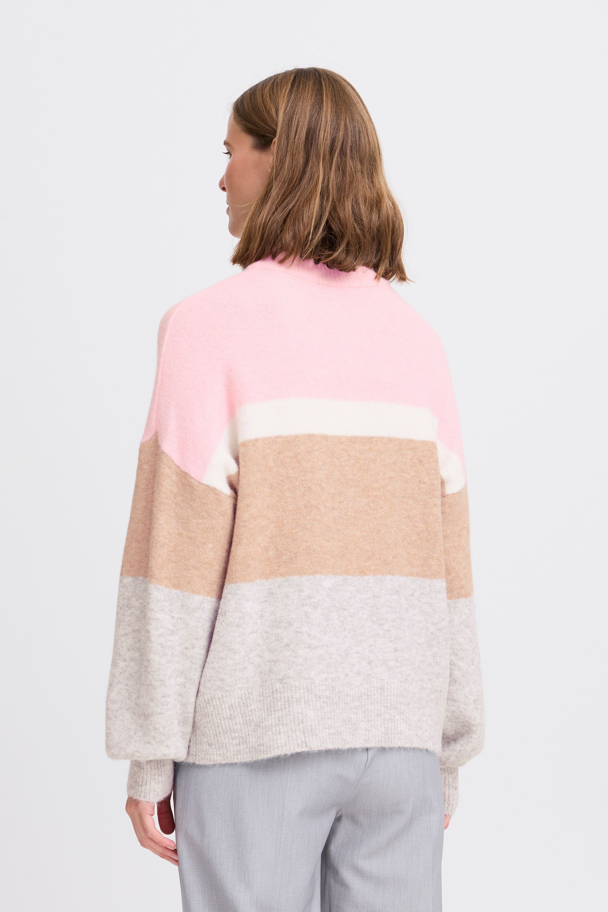 b.young Rollkragenpullover »Rollkragenpullover BYOMEA STRIPED JUMPER 2 -«