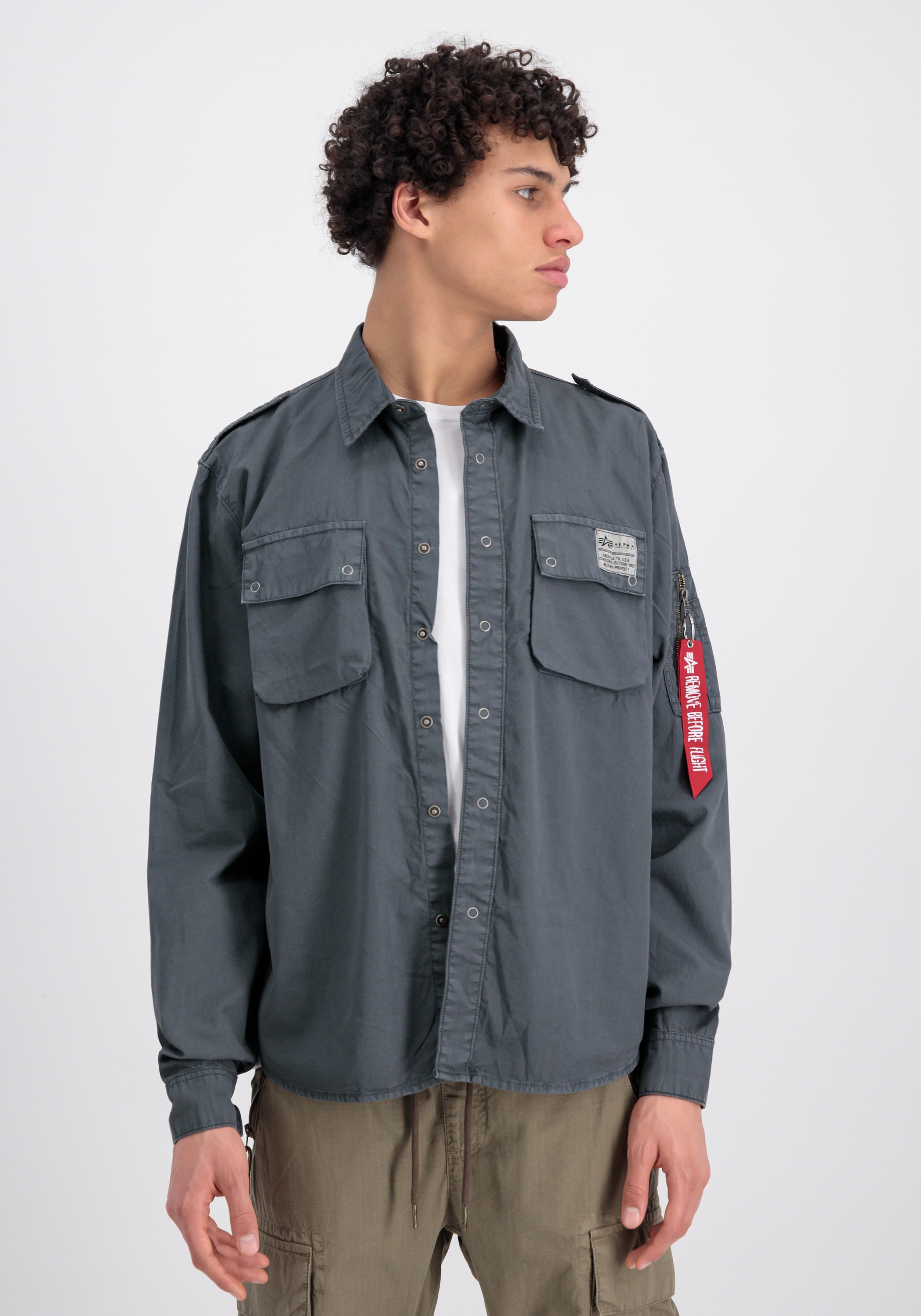 Alpha Industries Oversize-Shirt »Urban Military Shirt«