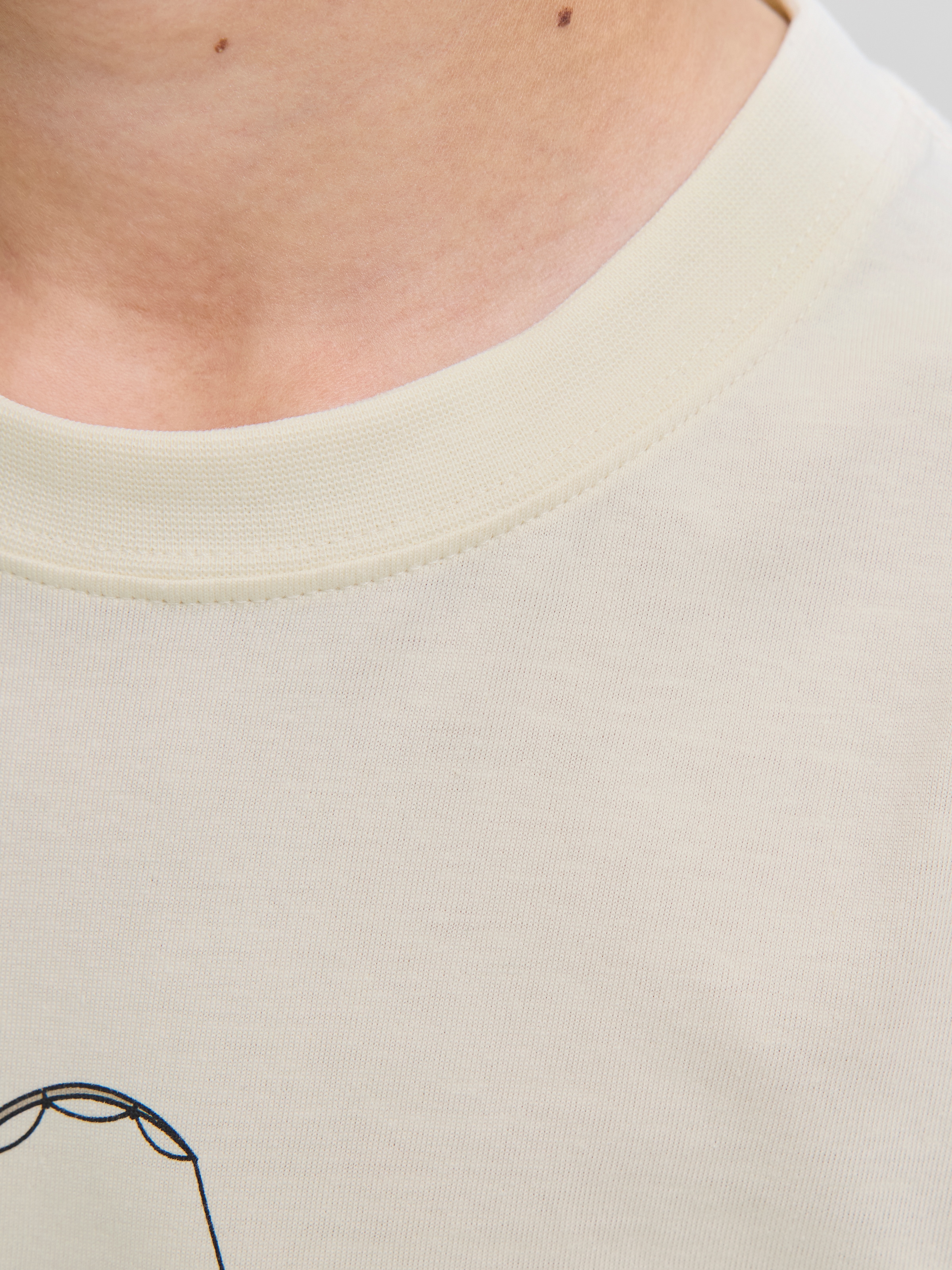 Jack & Jones Junior T-Shirt »JORSKULL NATURE TEE SS CREW NECK SN JNR«