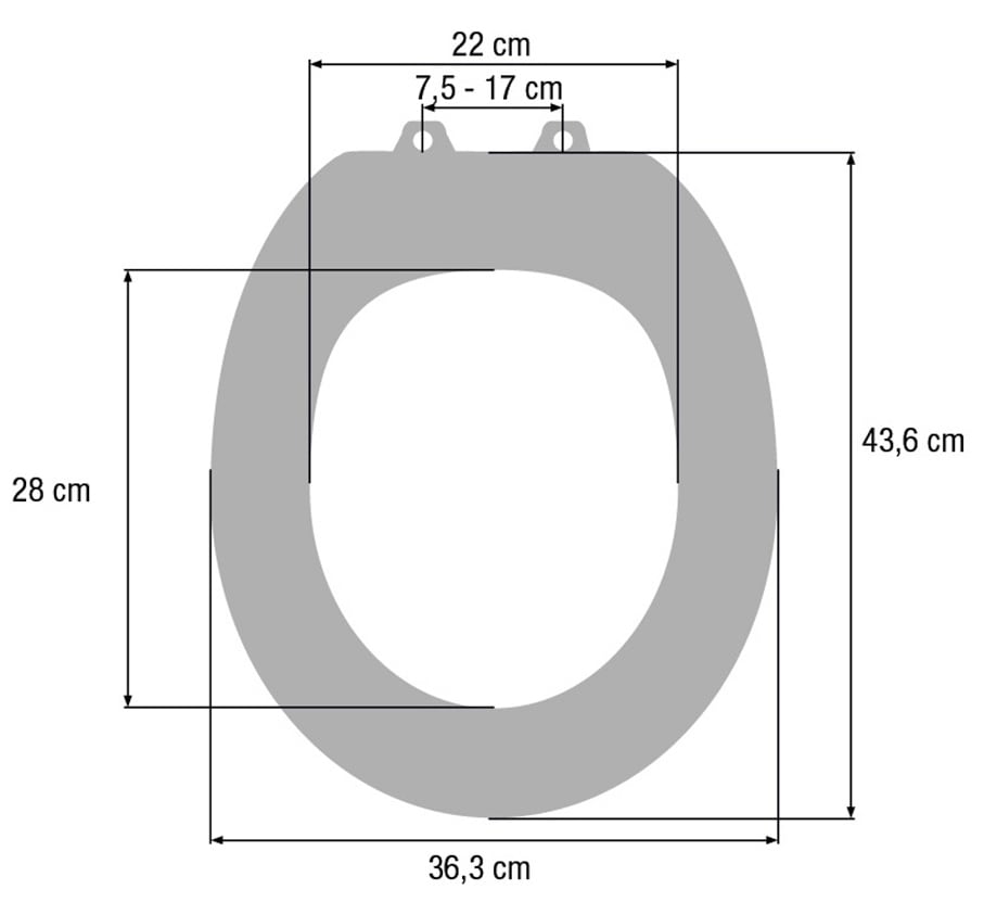 CORNAT WC-Sitz »Flaches Design - Pflegeleichter Duroplast - Quick up«, Clean Funktion - Absenkautomatik - Montage von oben / Toilettensitz