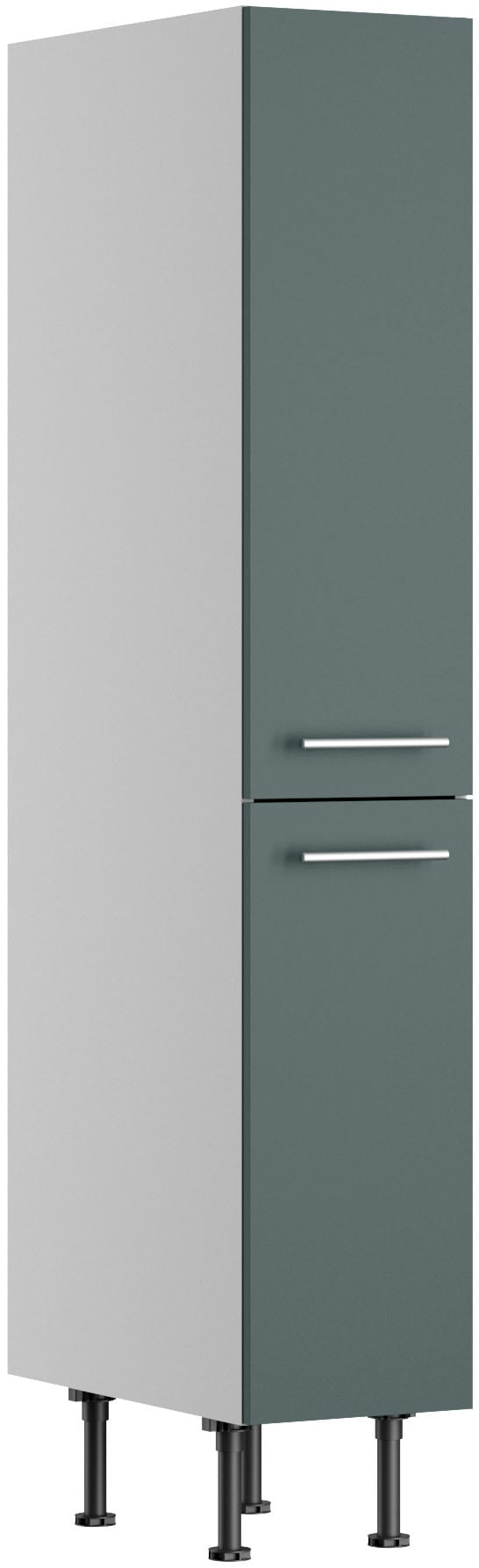 KOCHSTATION Apothekerschrank "KS-Bern2" Breite 30 cm, Höhe 176,6 cm, 2 Auszüge (Höhe 89,2 /70 cm)