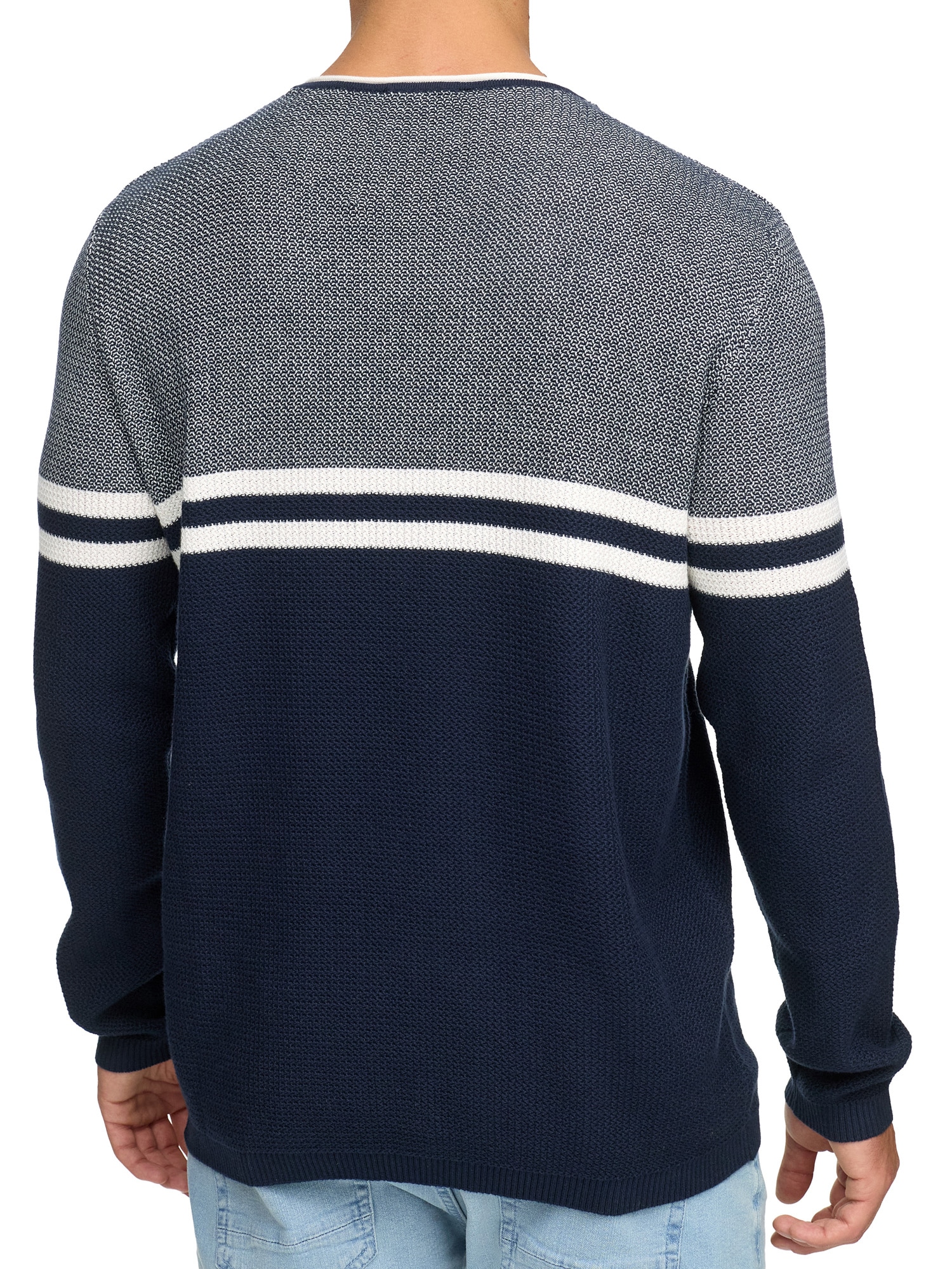 Indicode Rundhalspullover »INJaluf«