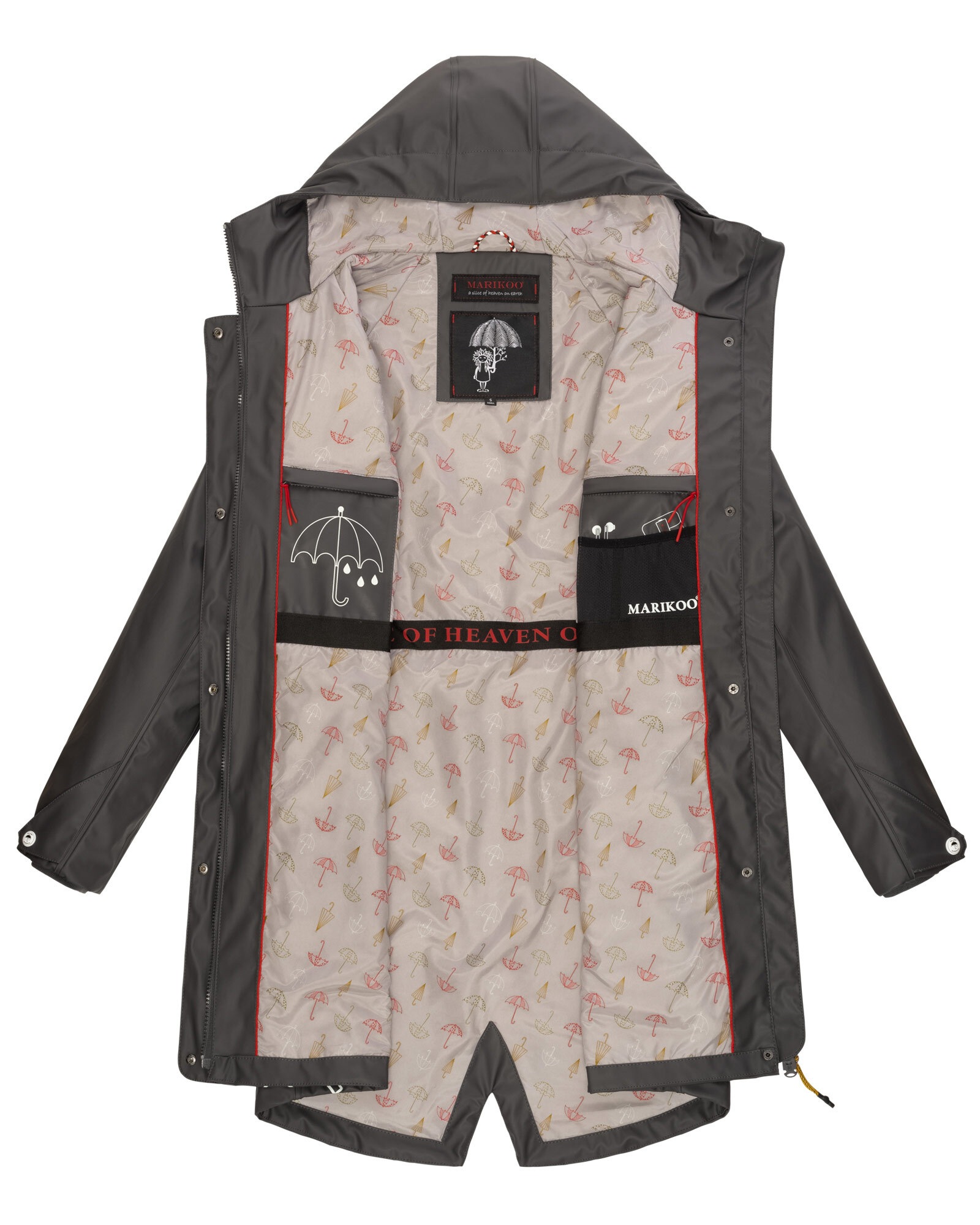 Marikoo Outdoorjacke »Marikoo Dancing Umbrella Damen Jacke B924«