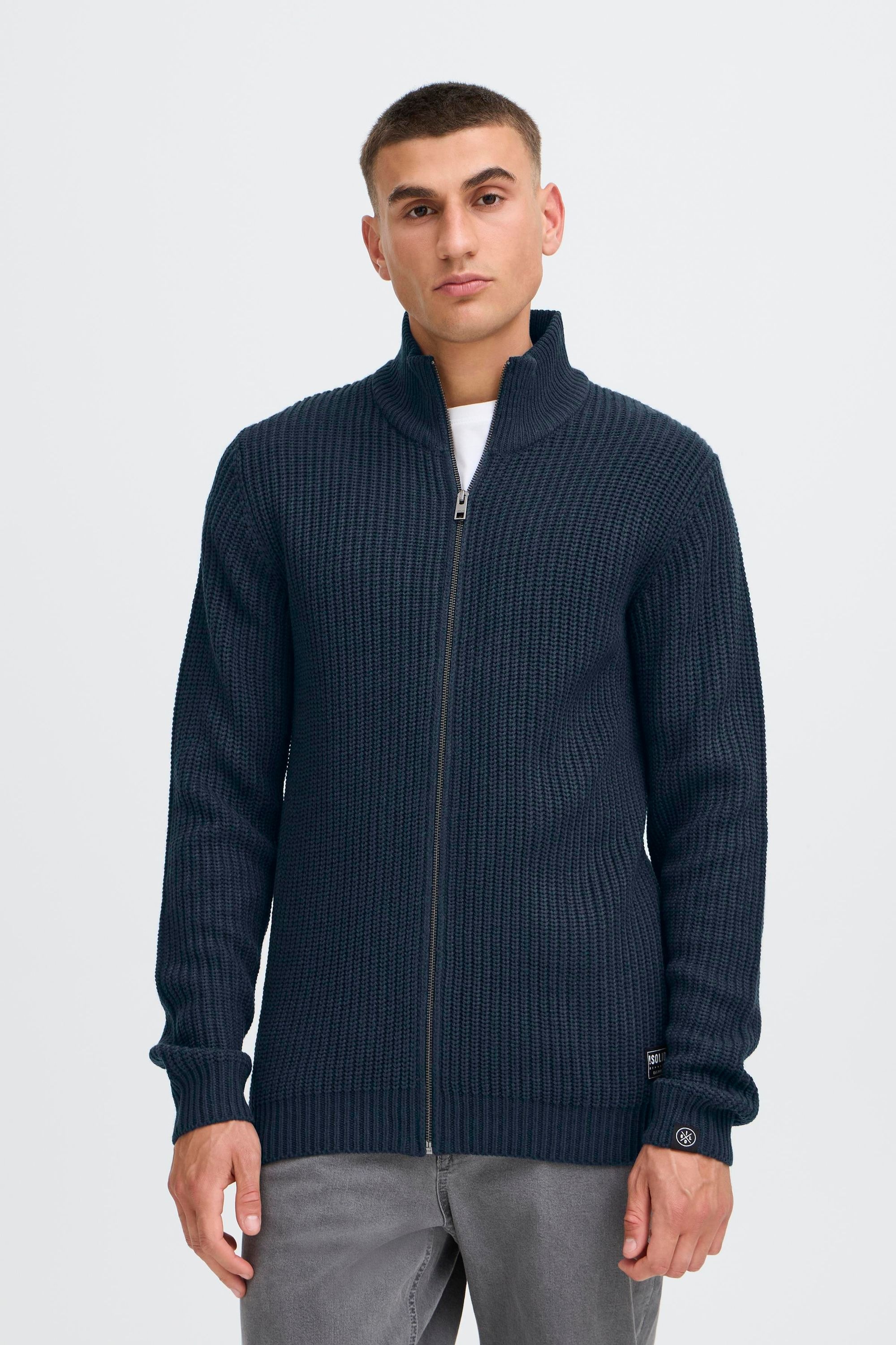 !Solid Strickjacke »Trainingsjacke SDARNO«