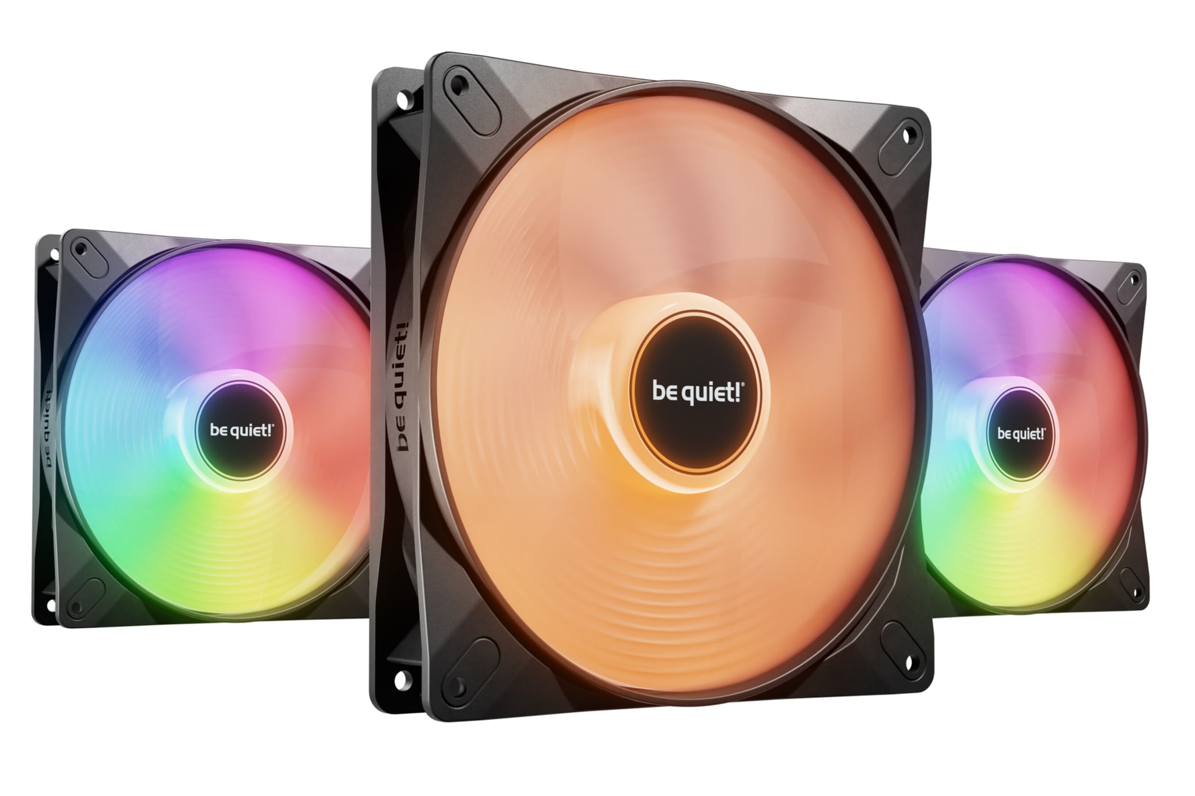 be quiet! Gehäuselüfter »LIGHT WINGS LX 140mm PWM 3-Pack Black«