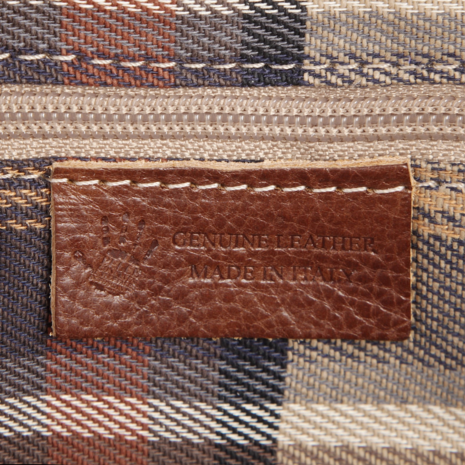 Piké Umhängetasche, echt Leder, Made in Italy